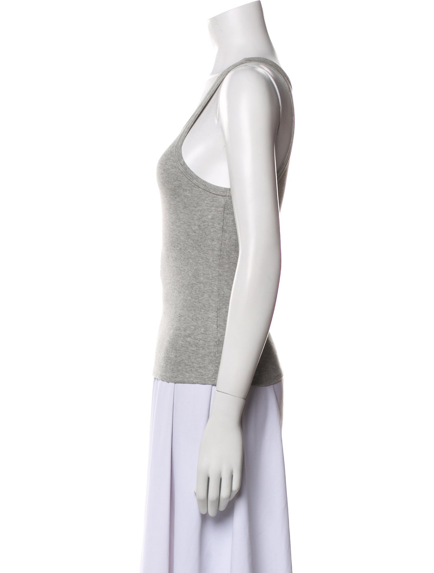 Reformation Scoop Neck Sleeveless Top