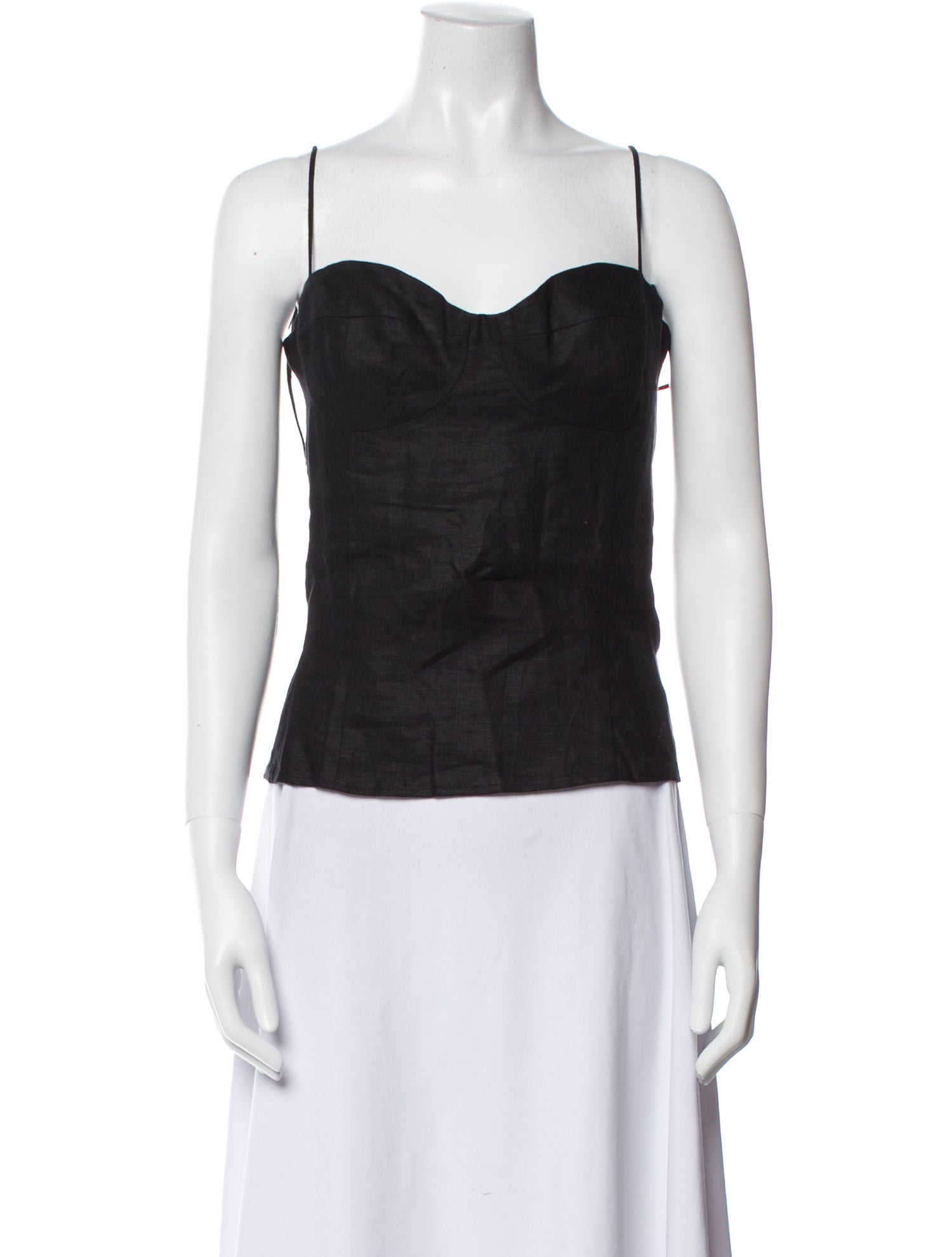 Reformation Linen Square Neckline Top w/ Tags