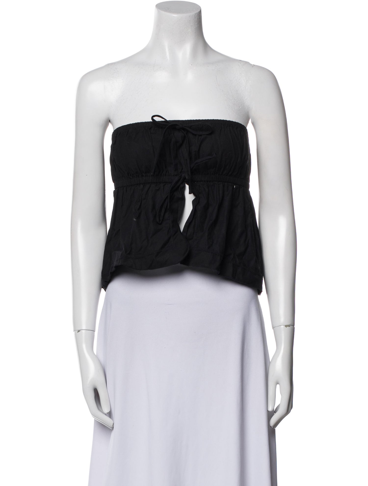 Reformation Strapless Crop Top