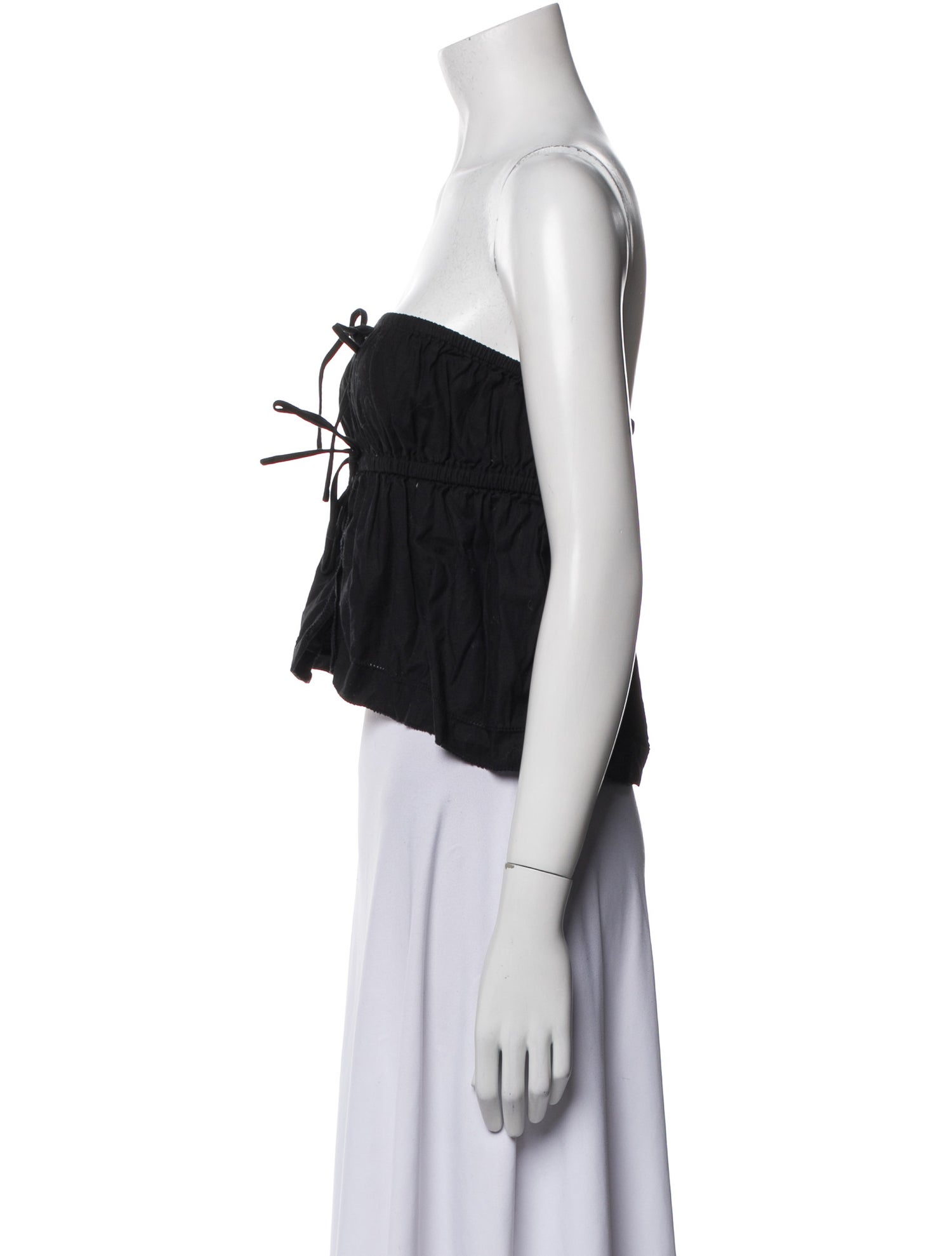 Reformation Strapless Crop Top