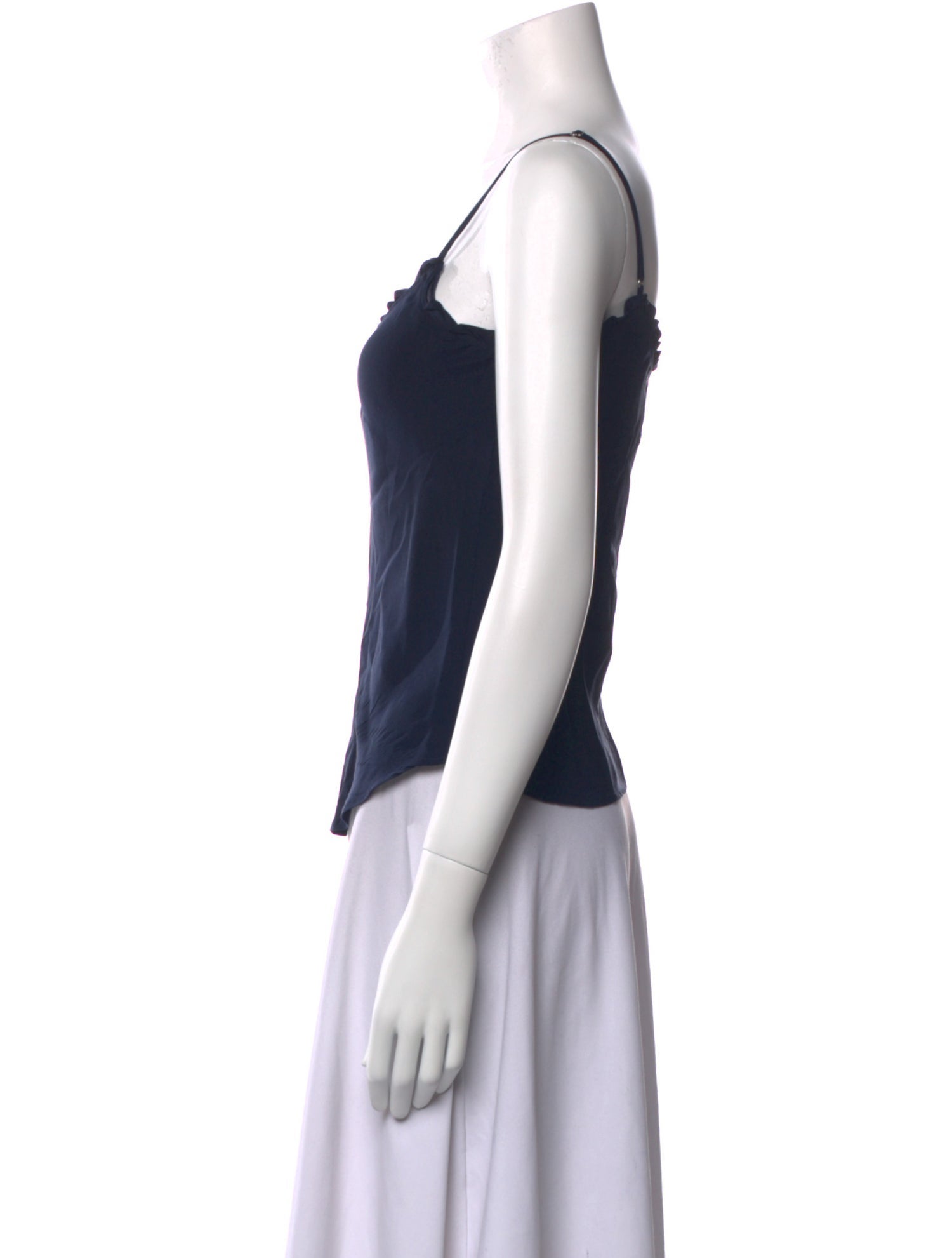 Reformation Silk Scoop Neck Top