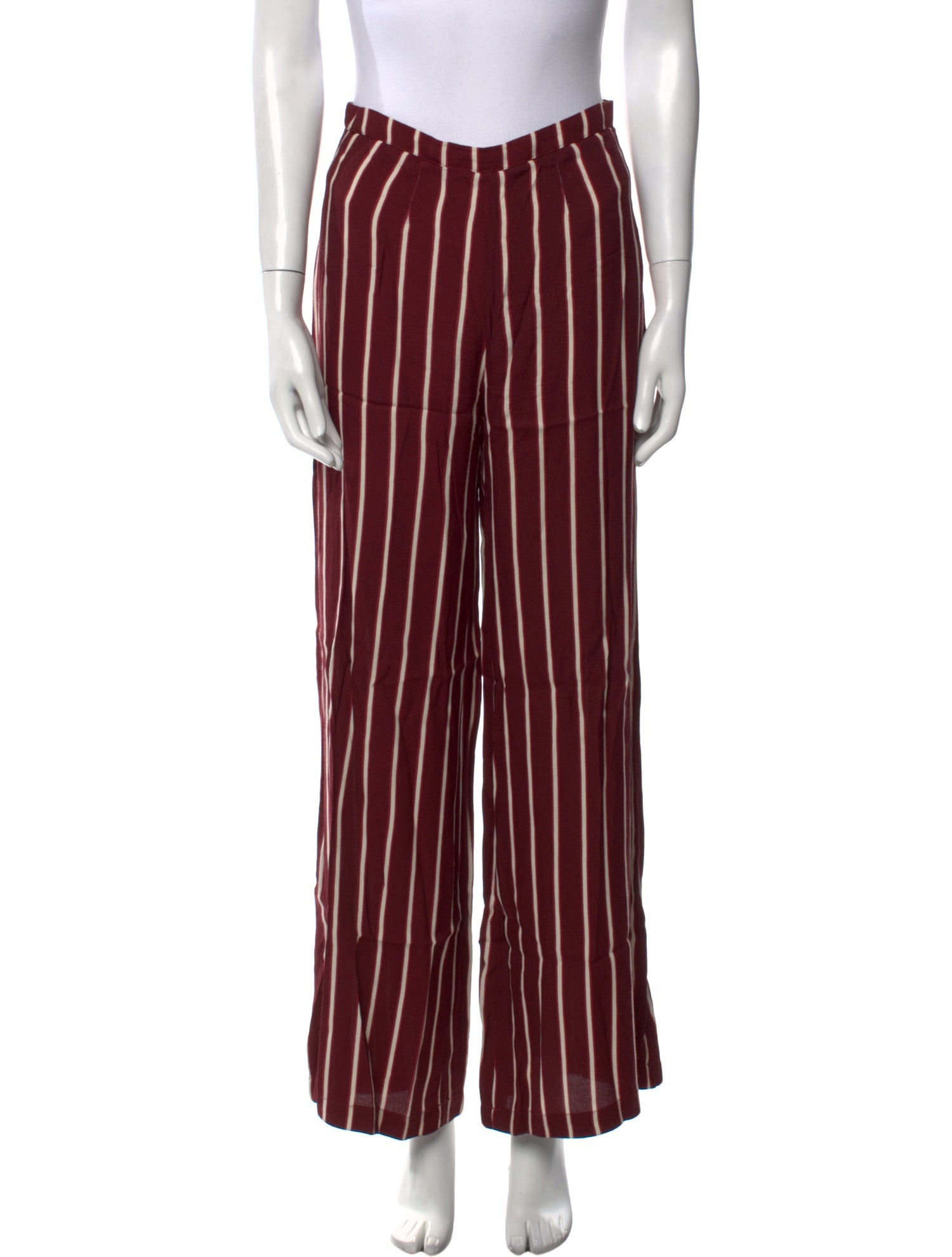 Reformation Striped Wide Leg Pants