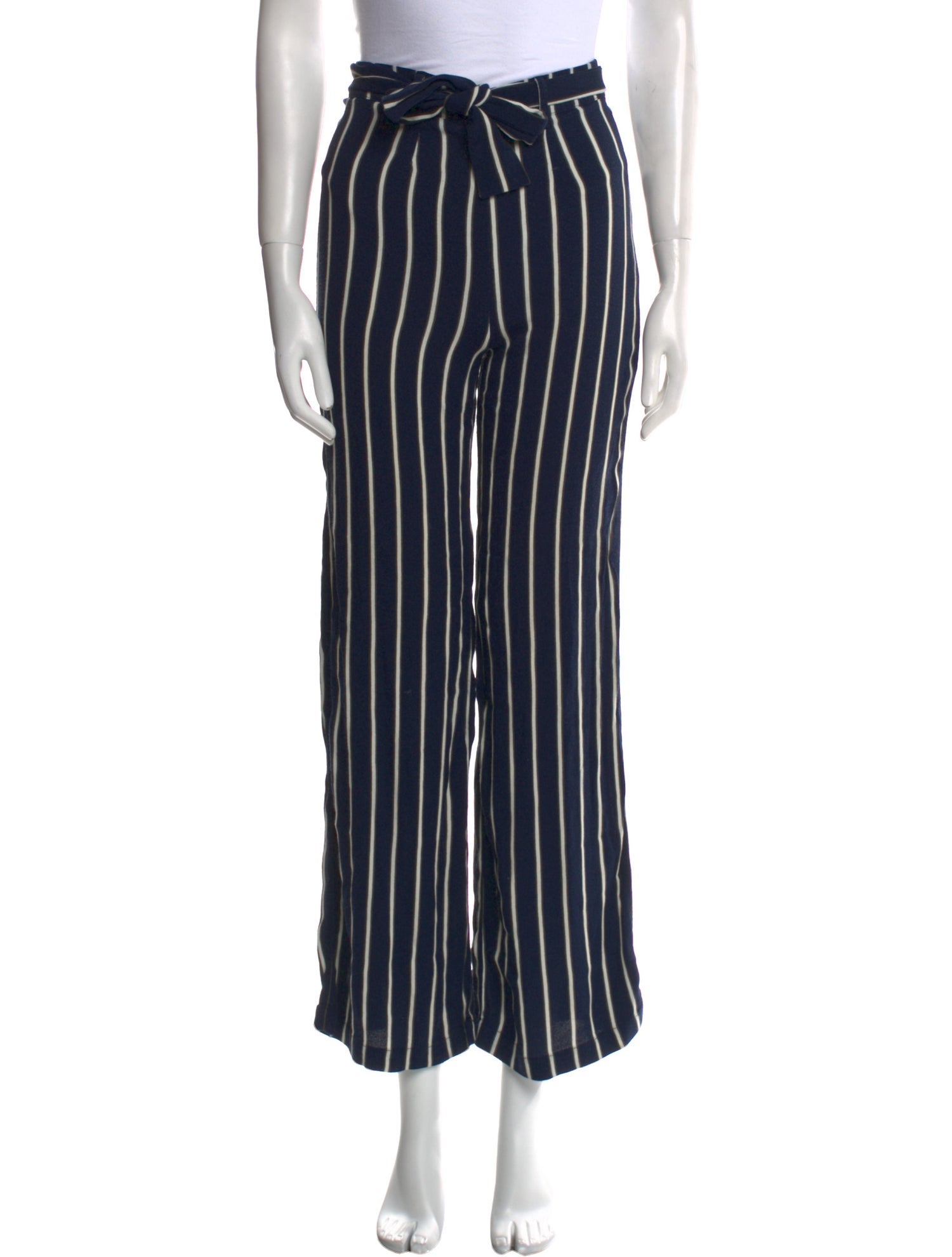 Reformation Striped Wide Leg Pants