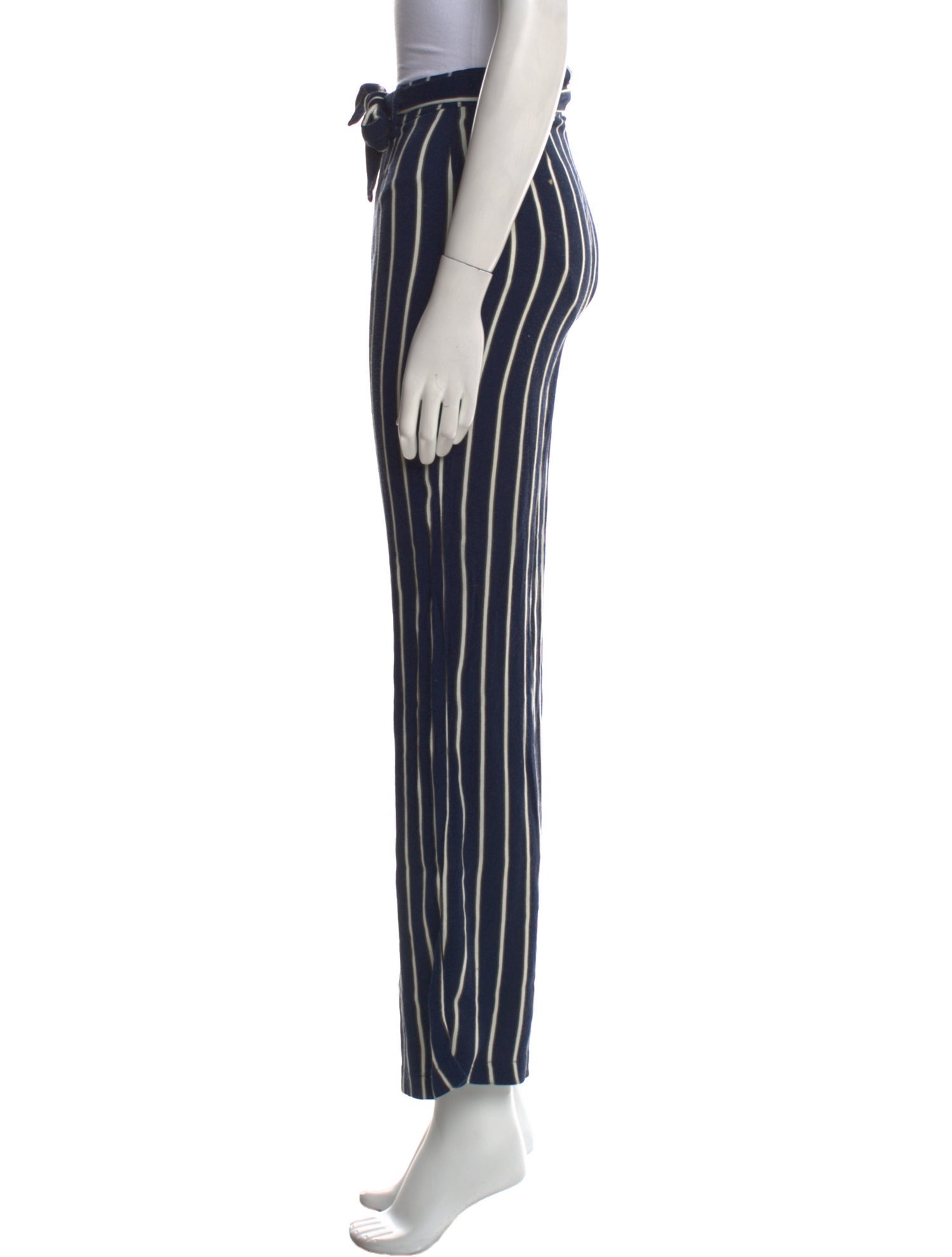 Reformation Striped Wide Leg Pants
