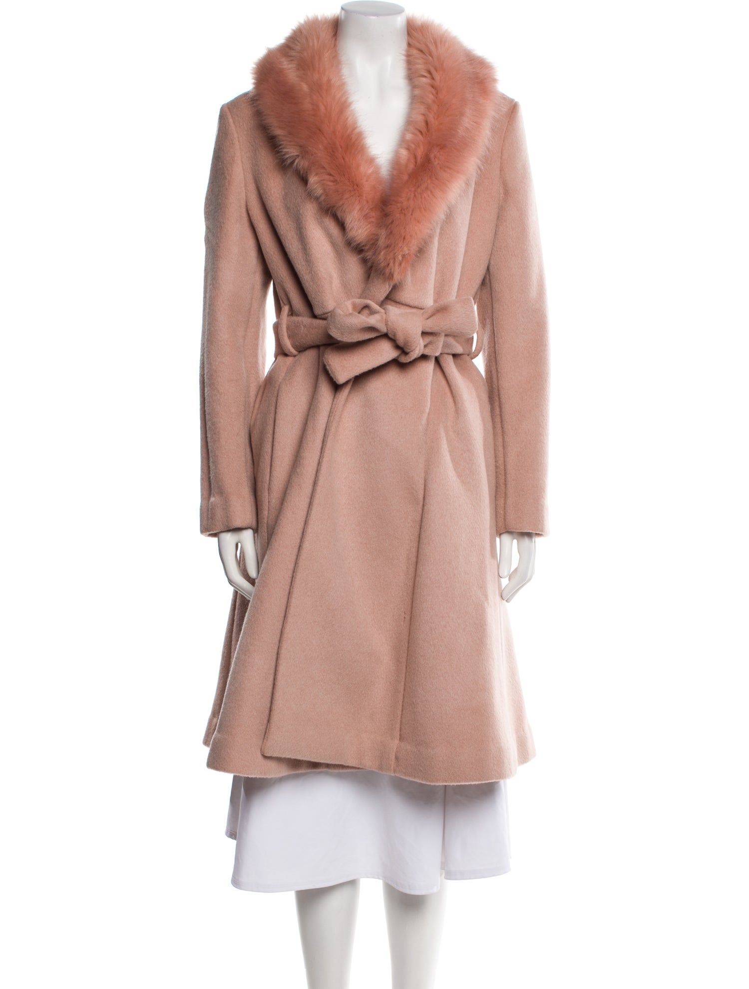 Reformation Wool Trench Coat