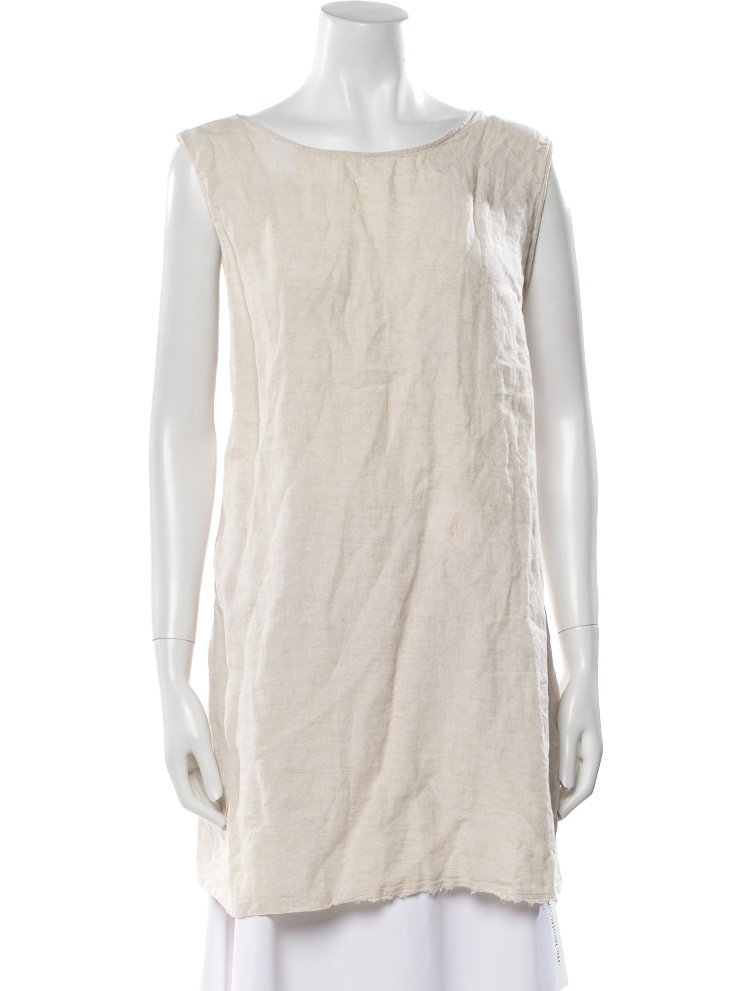 Reformation Linen Bateau Neckline Tunic
