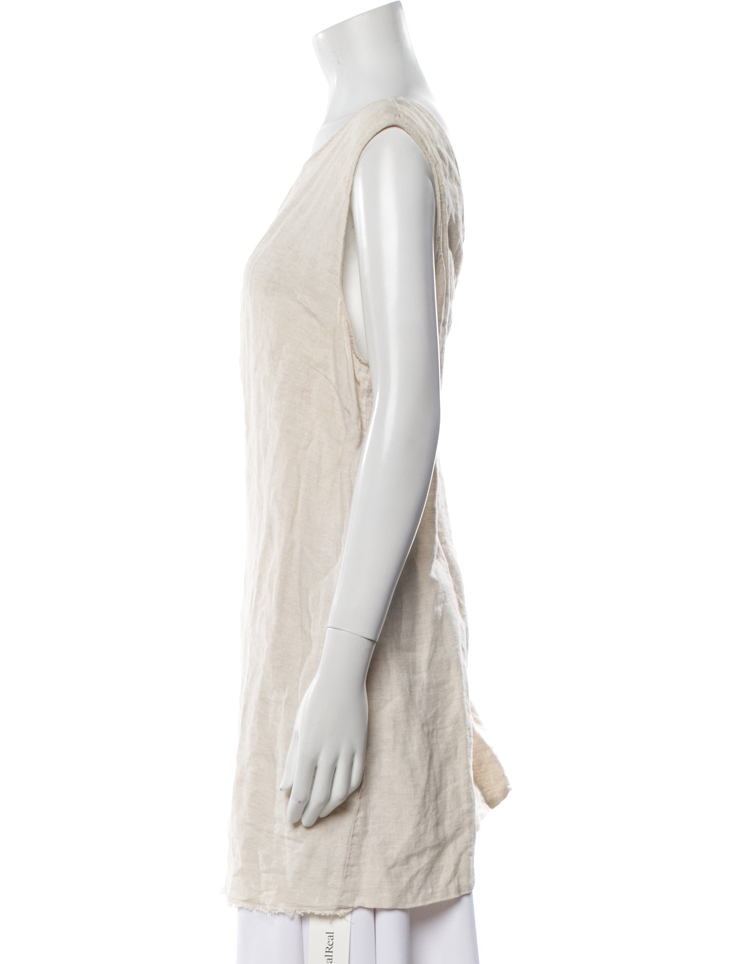 Reformation Linen Bateau Neckline Tunic