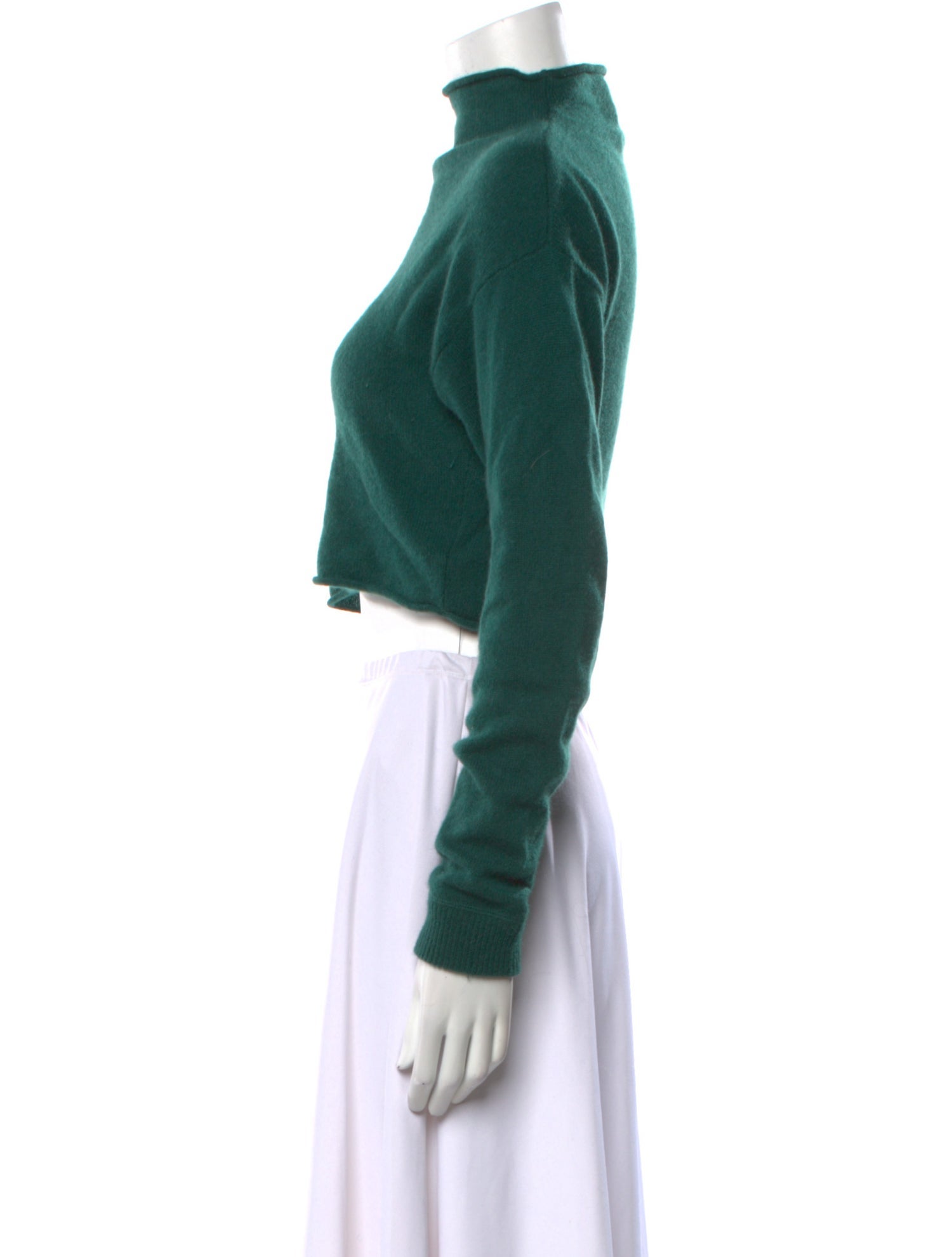 Reformation Cashmere Mock Neck Sweater