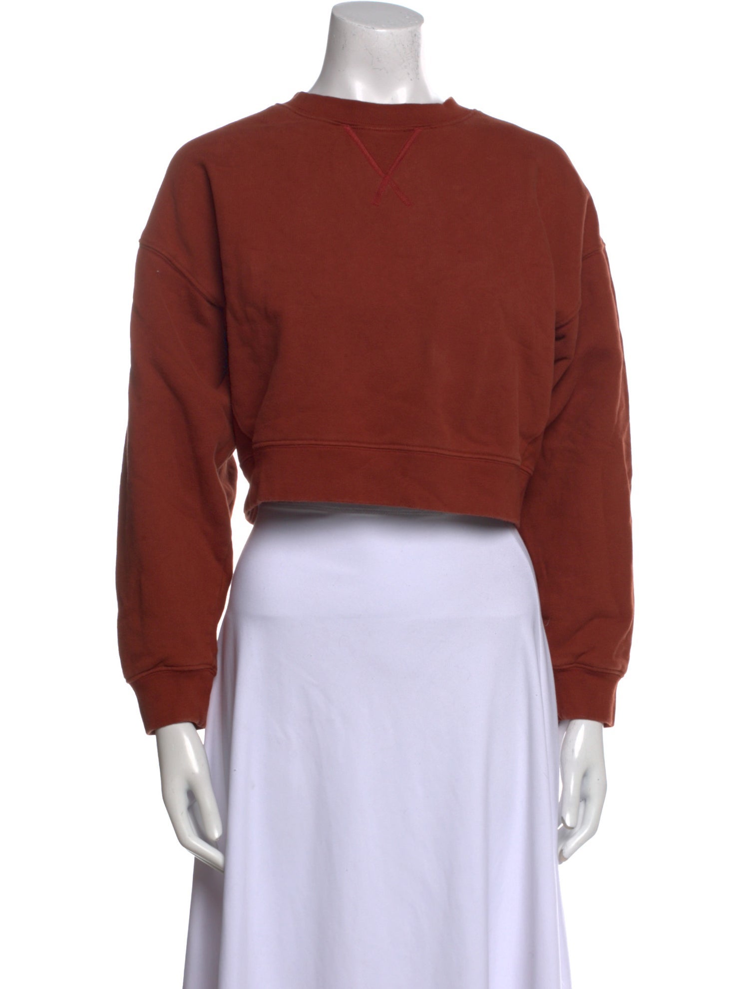 Reformation Crew Neck Long Sleeve Sweatshirt