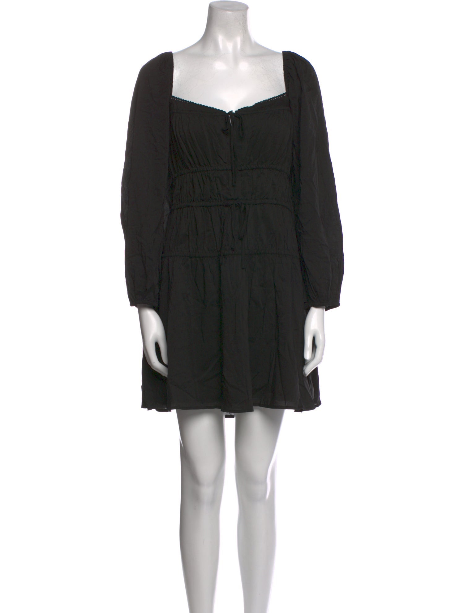 Reformation Square Neckline Mini Dress