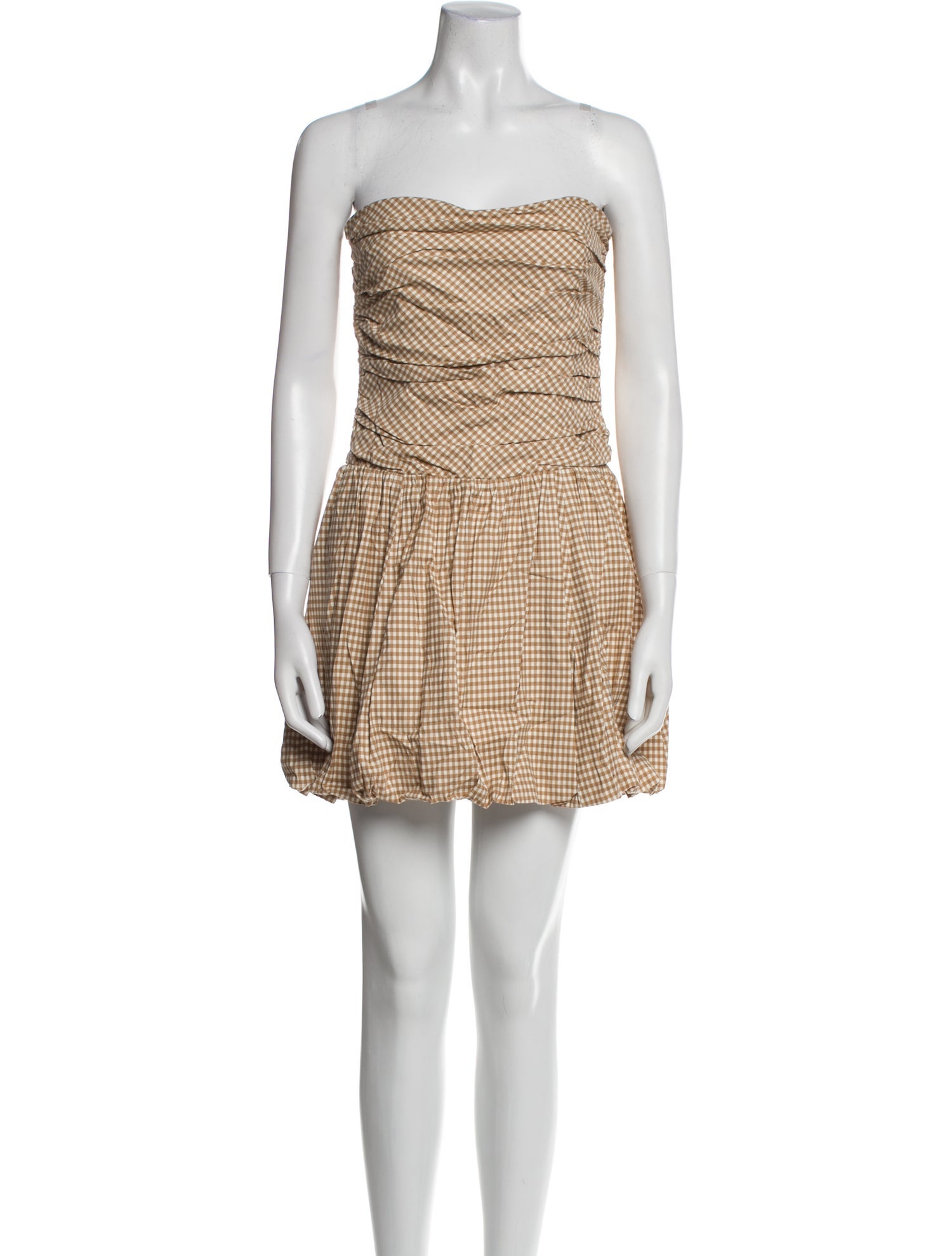 Reformation Plaid Print Mini Dress w/ Tags