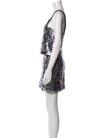 Reformation Lace Pattern Keyhole Accent Skirt Set