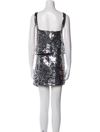 Reformation Lace Pattern Keyhole Accent Skirt Set