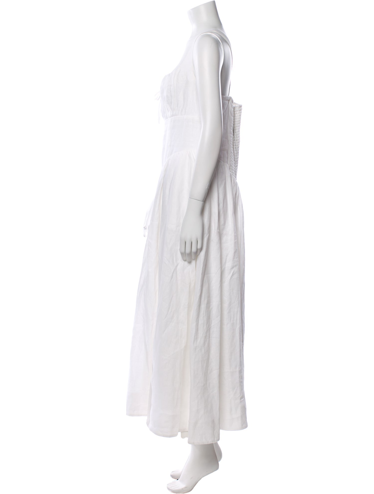 Reformation Linen Long Dress