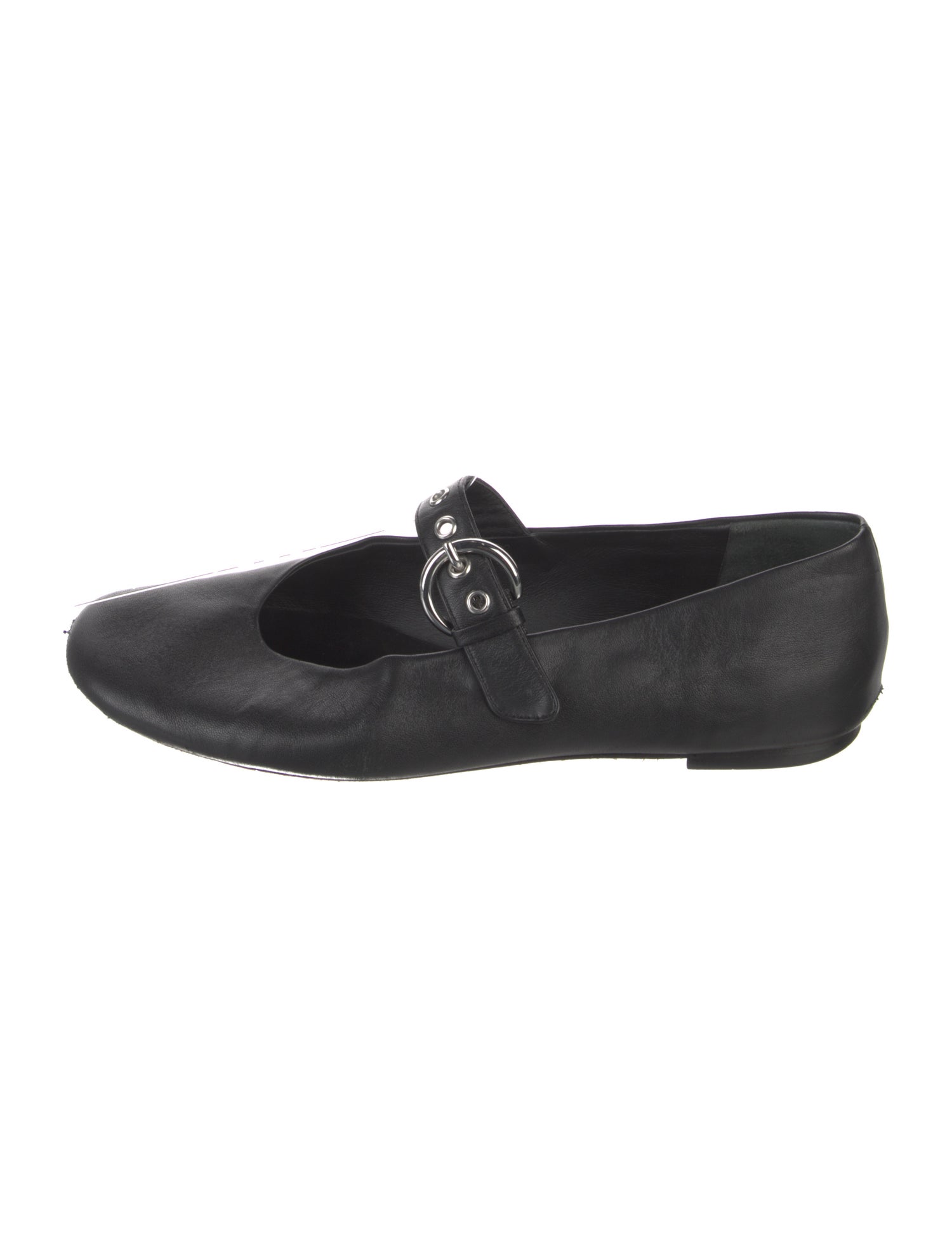 Reformation Leather Mary Jane Flats
