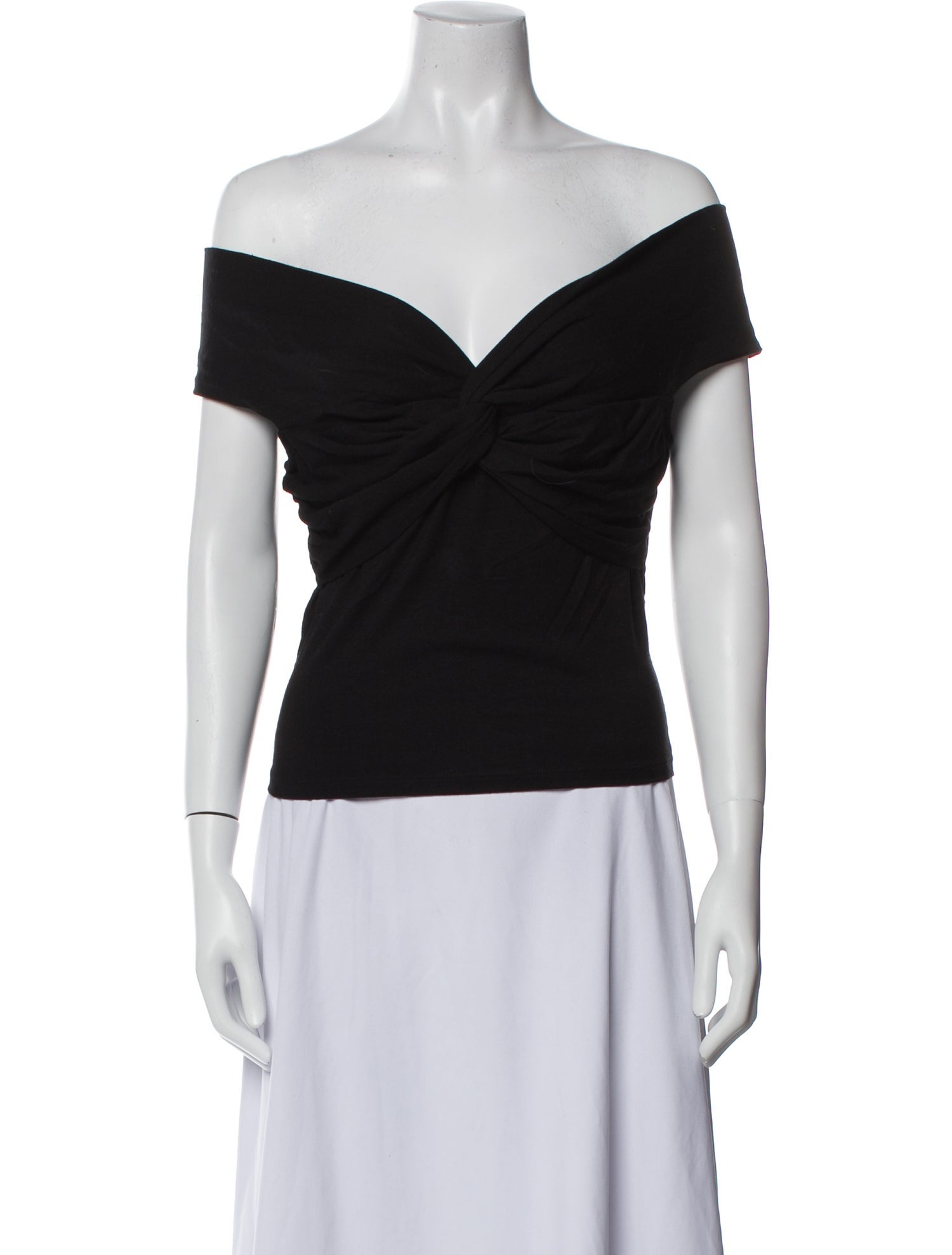 Reformation Off-The-Shoulder Short Sleeve Top