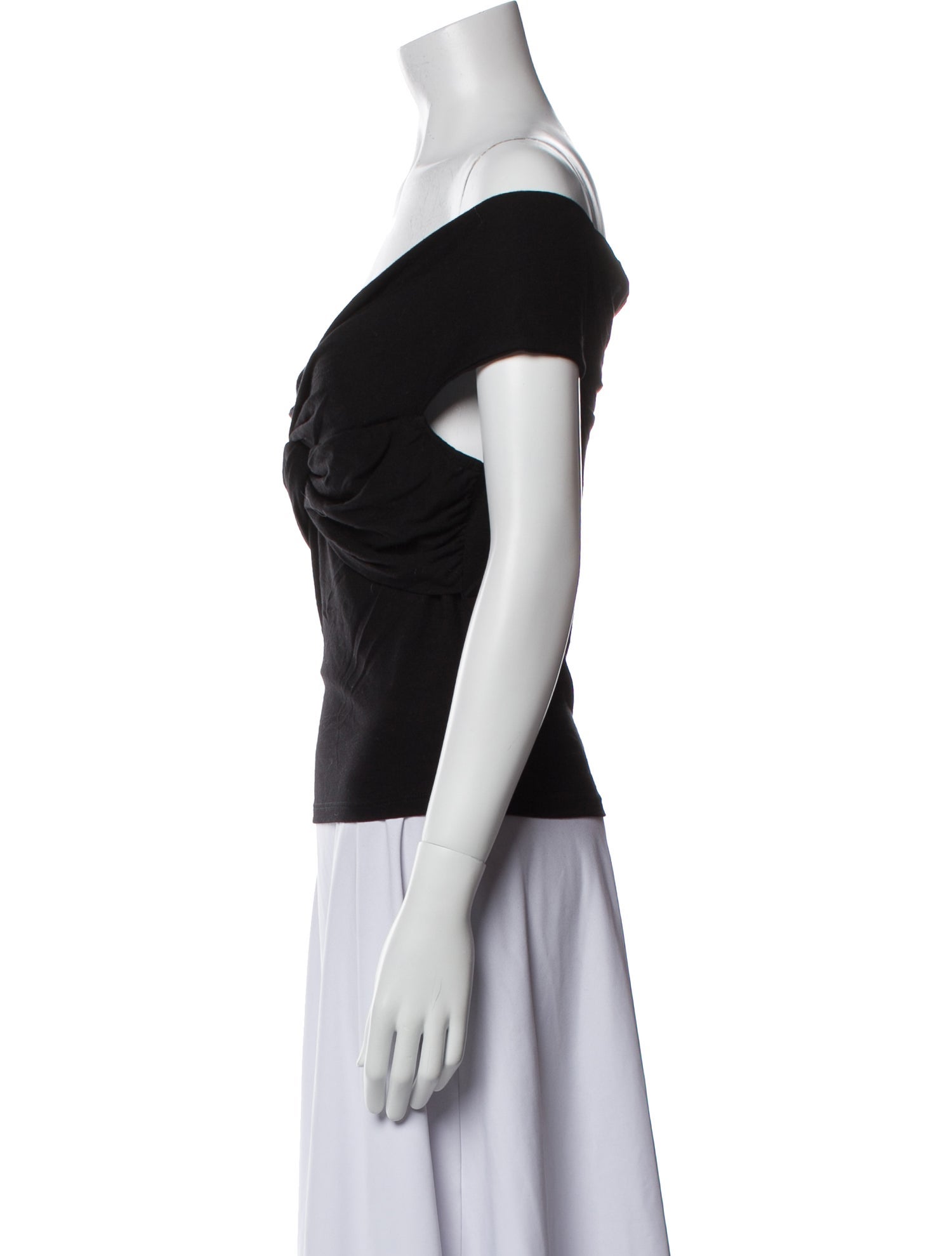 Reformation Off-The-Shoulder Short Sleeve Top