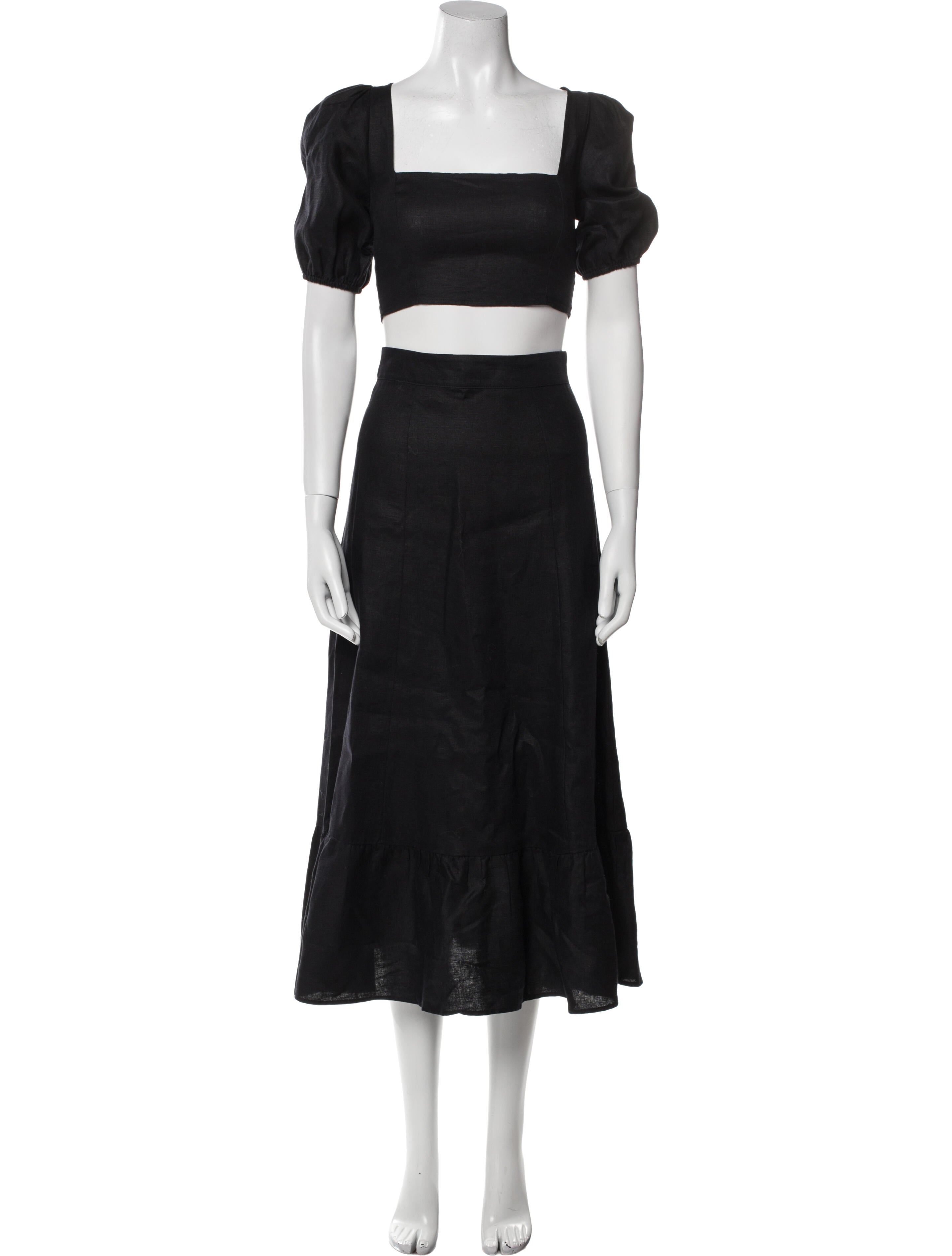 Reformation Linen Skirt Set