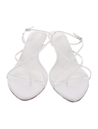 Reformation Leather Slingback Sandals