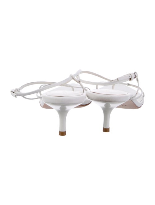 Reformation Leather Slingback Sandals