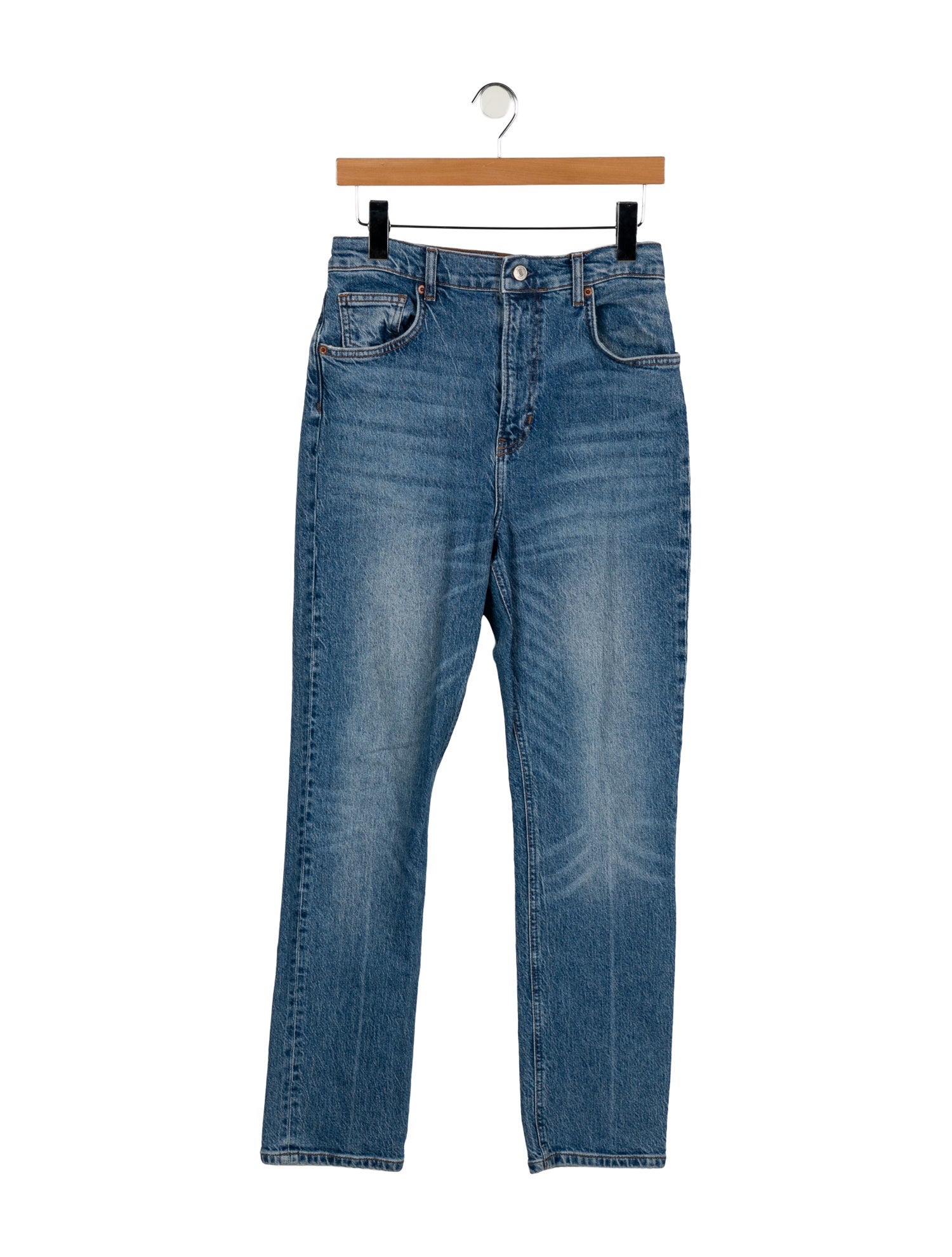 Reformation High-Rise Straight Leg Jeans