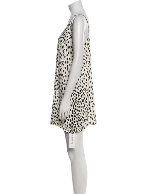 Reformation Animal Print Mini Dress