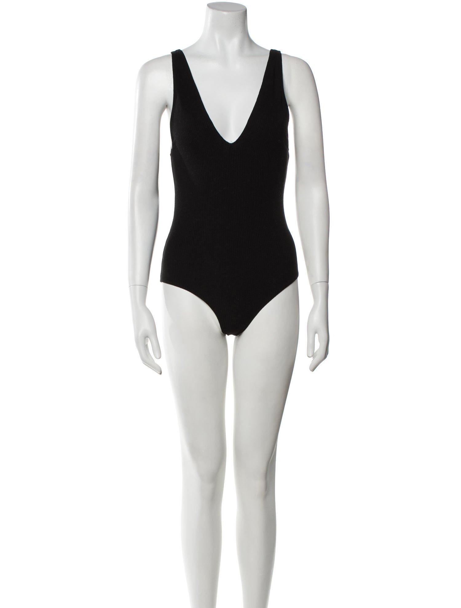 Reformation V-Neck Sleeveless Bodysuit