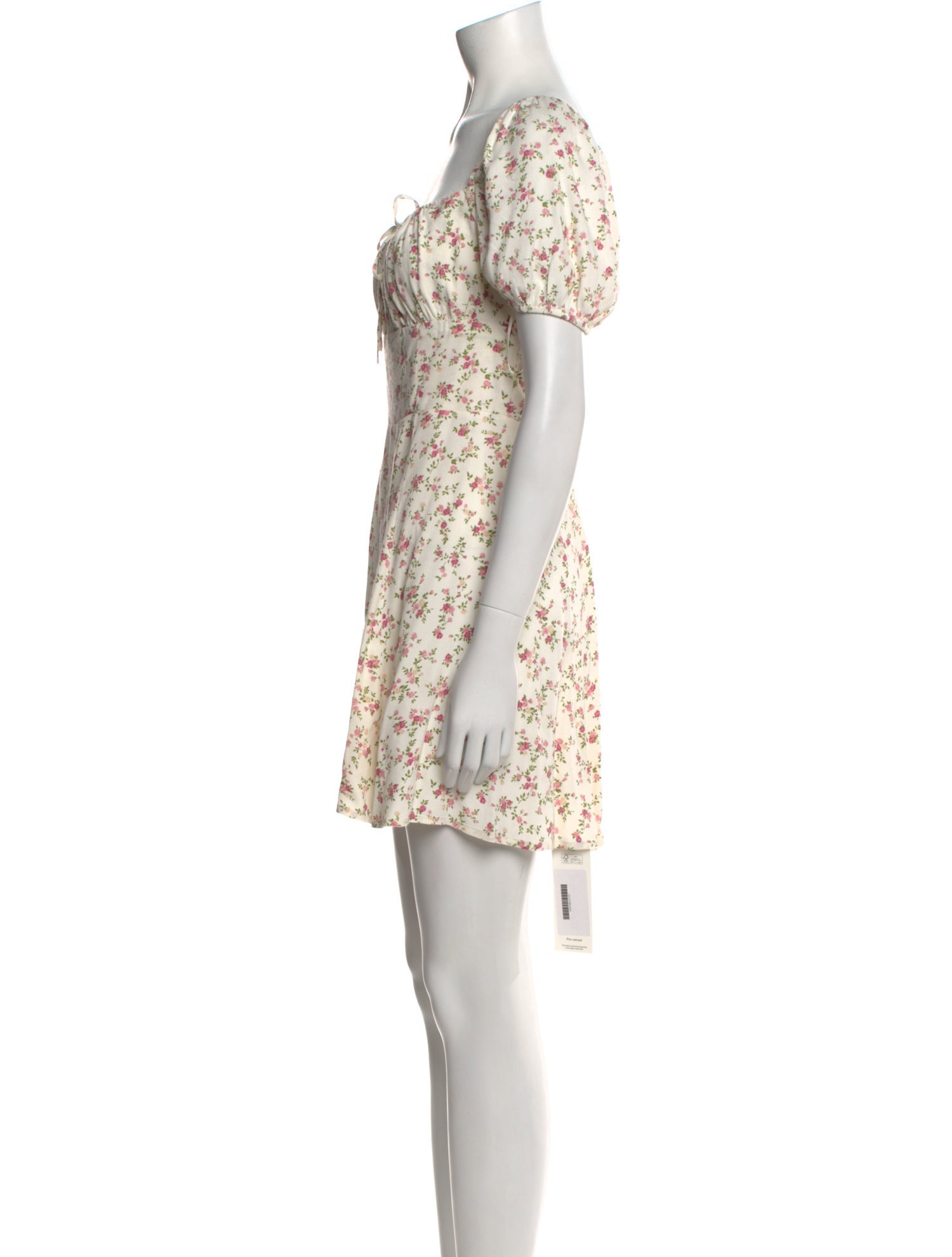 Reformation Floral Print Mini Dress