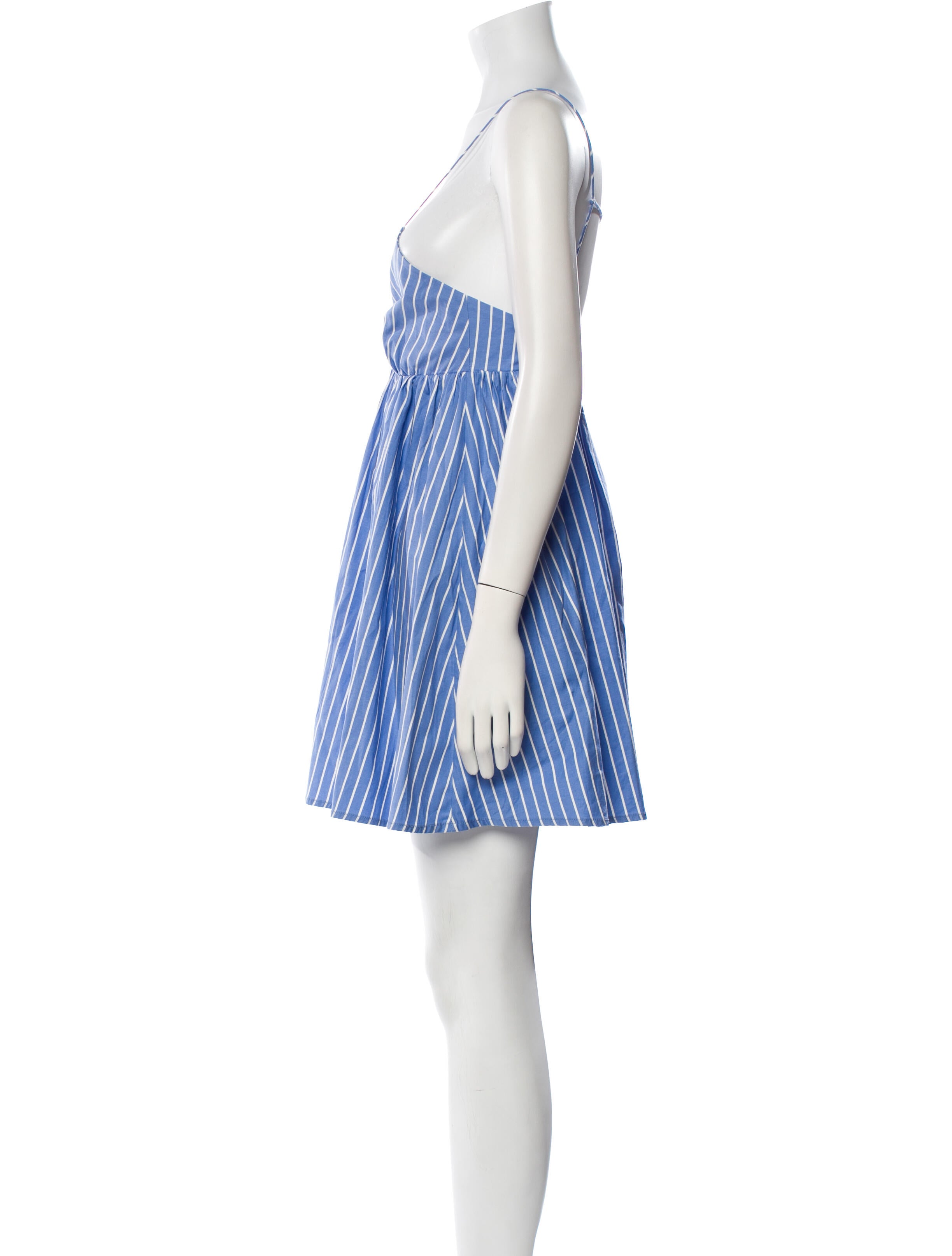 Reformation Striped Mini Dress