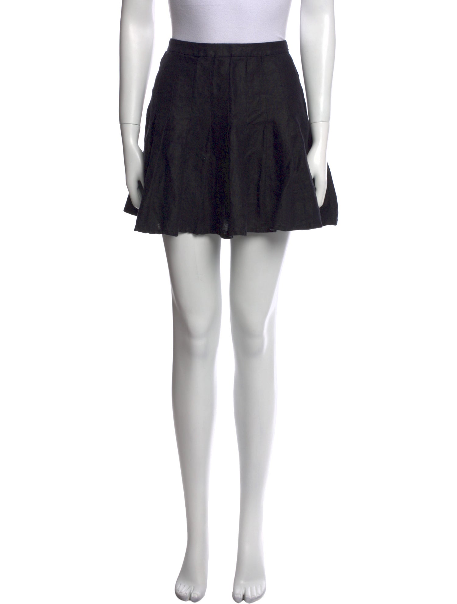 Reformation Linen Mini Skirt