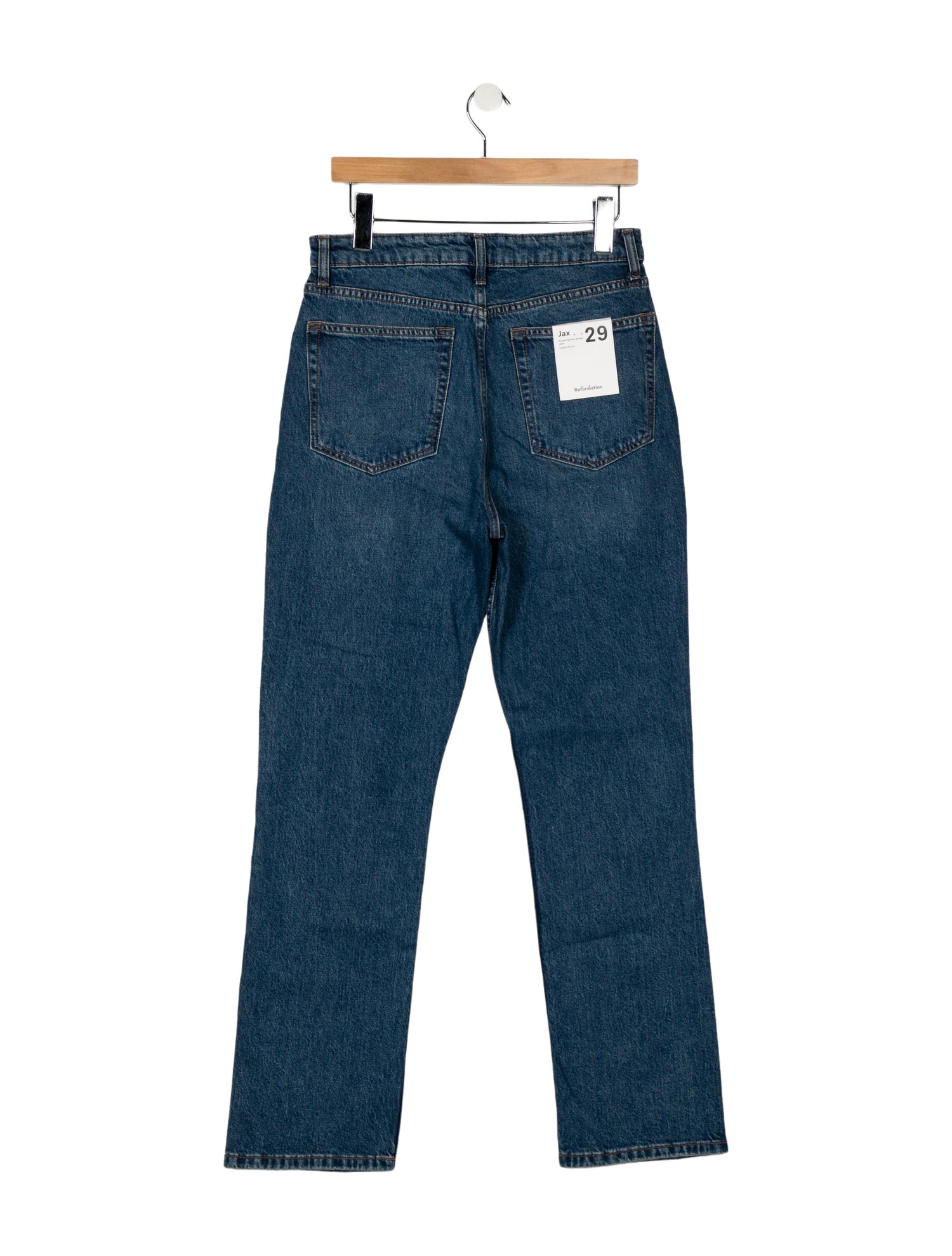 Reformation High-Rise Straight Leg Jeans w/ Tags