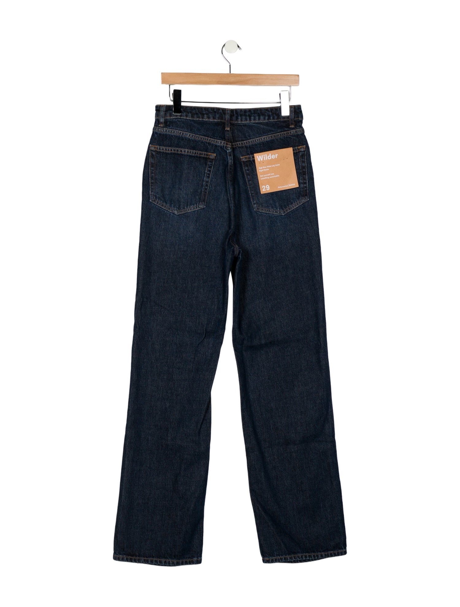 Reformation High-Rise Wide Leg Jeans