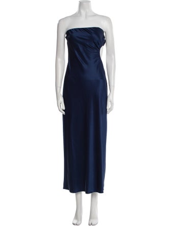 Reformation Strapless Midi Length Dress