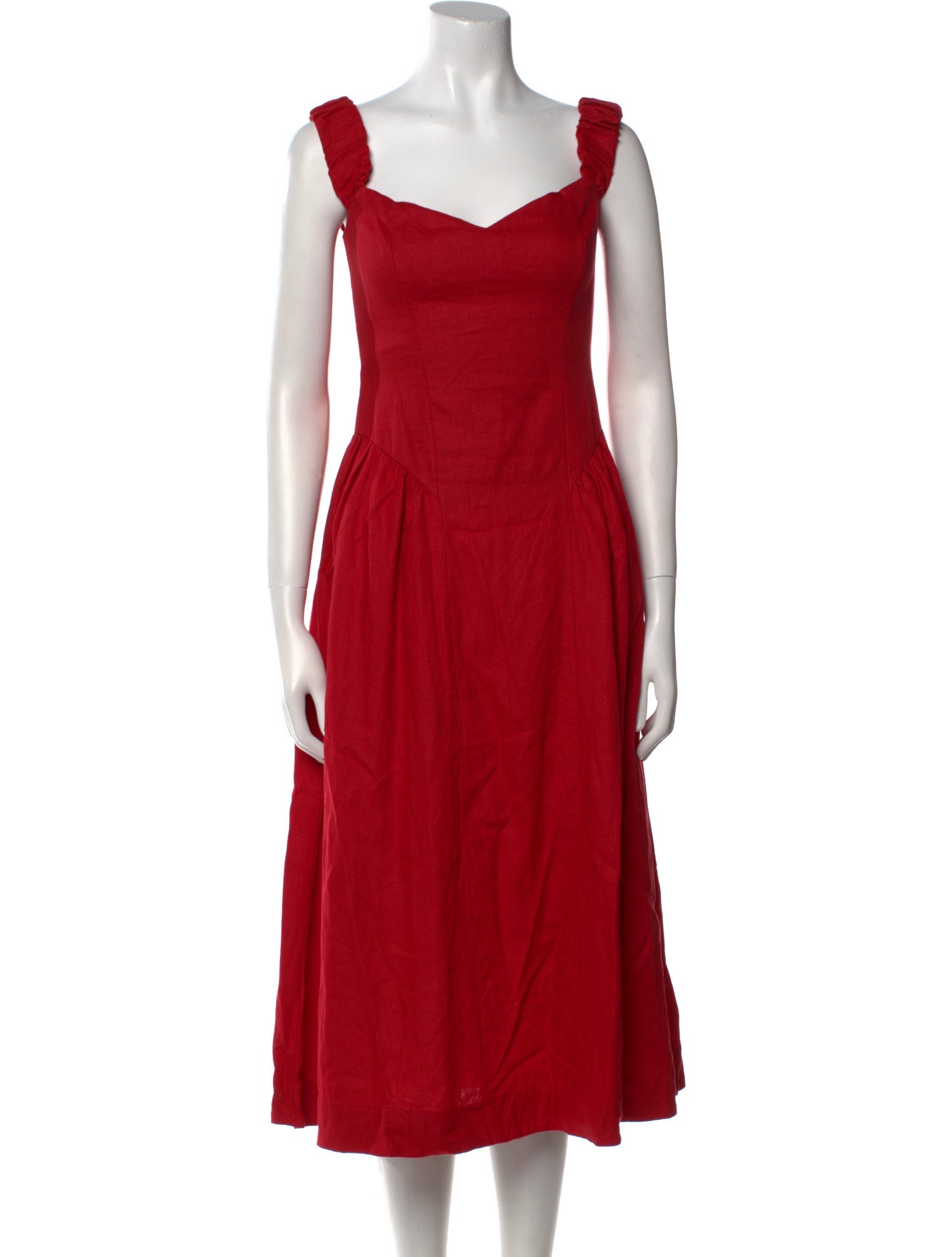 Reformation Linen Midi Length Dress w/ Tags