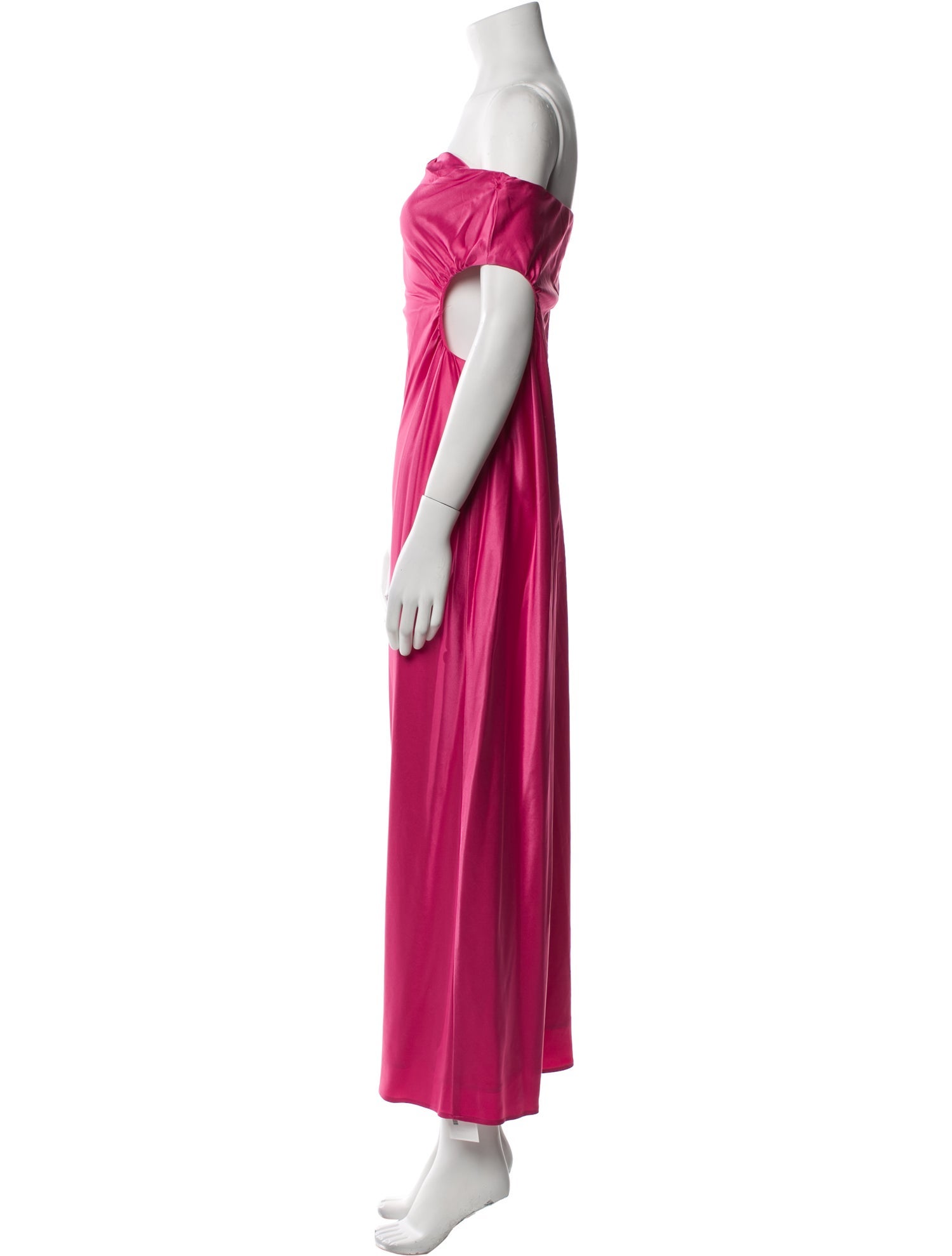 Reformation Strapless Long Dress
