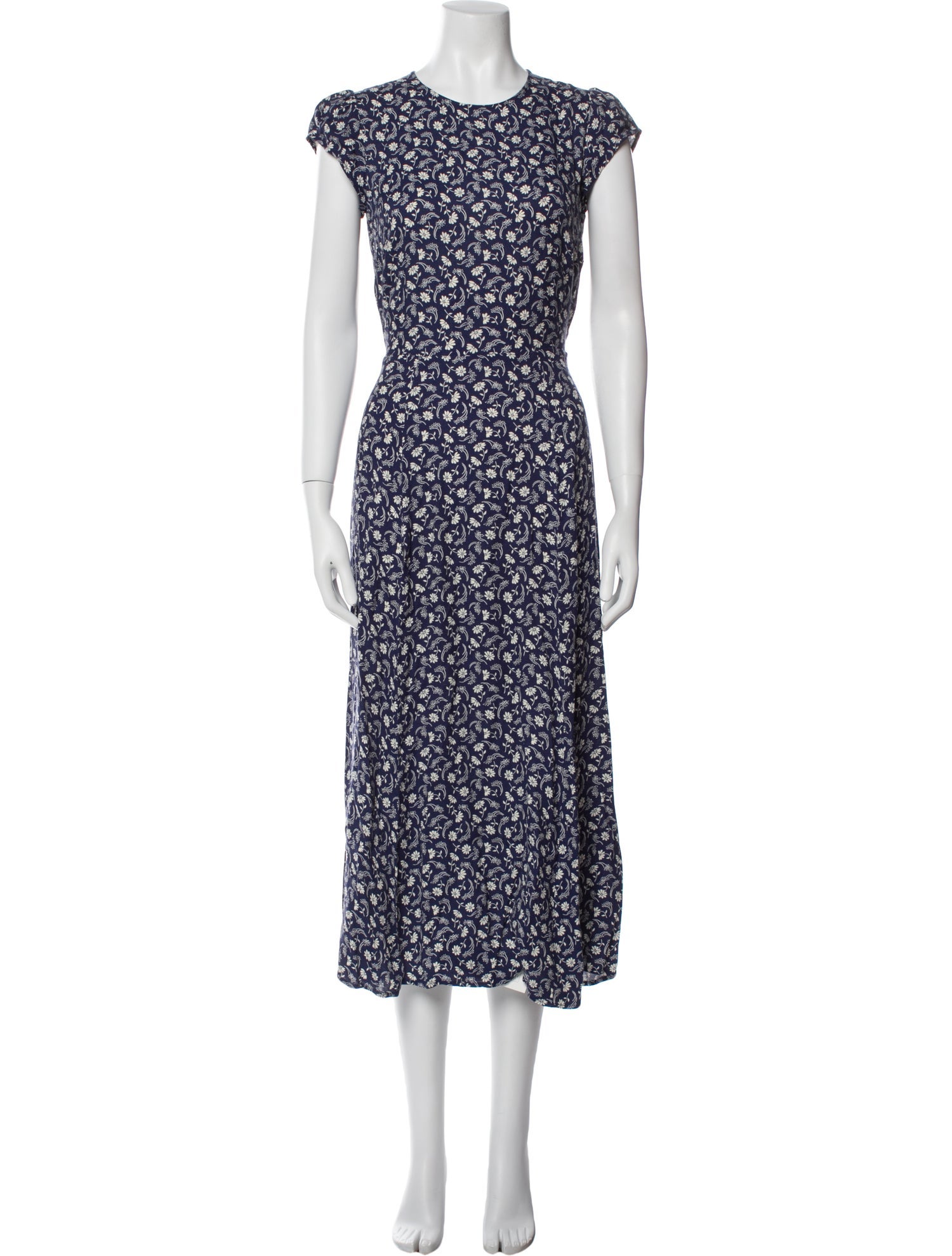 Reformation Floral Print Long Dress