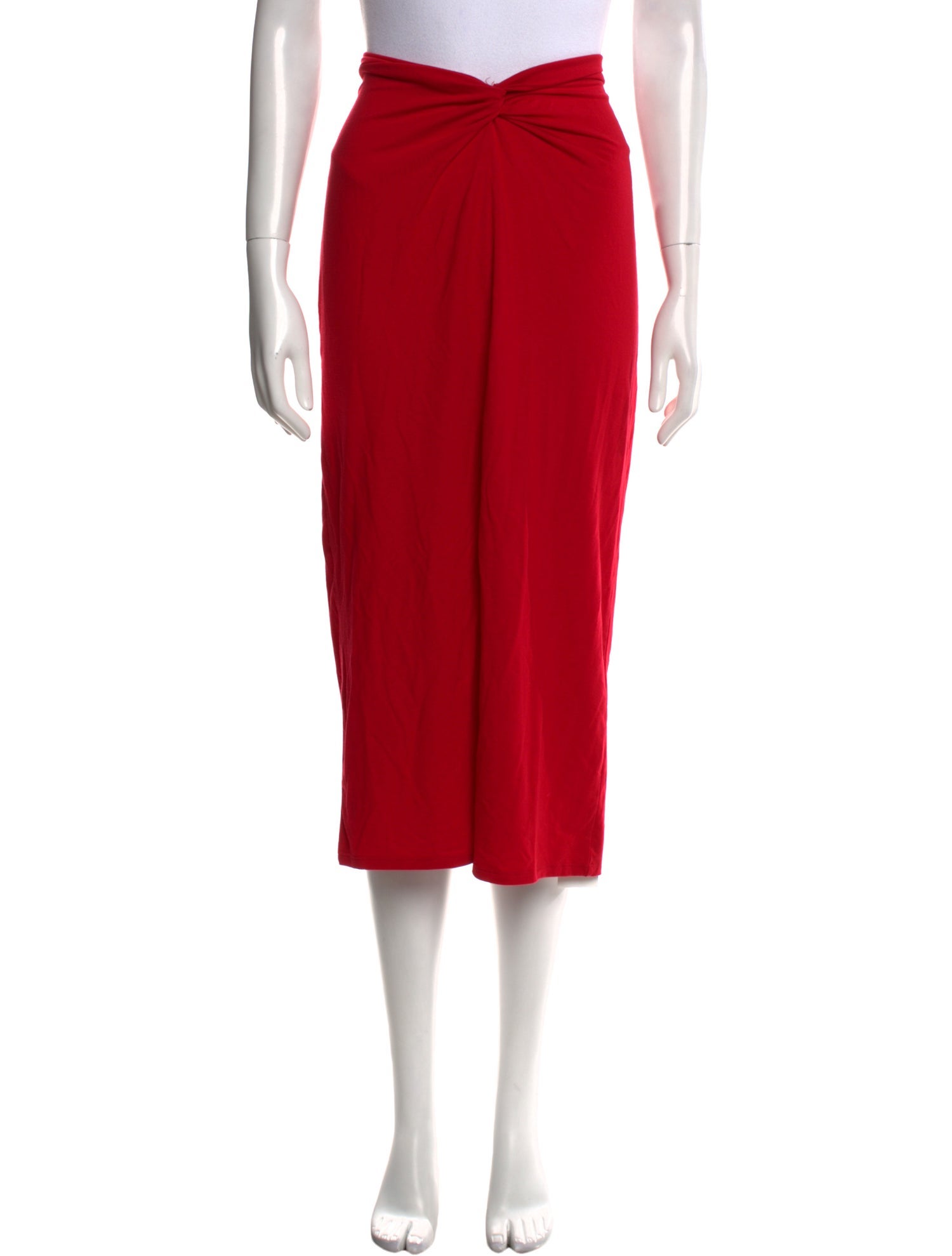 Reformation Ruffle Embellishment Midi Length Skirt