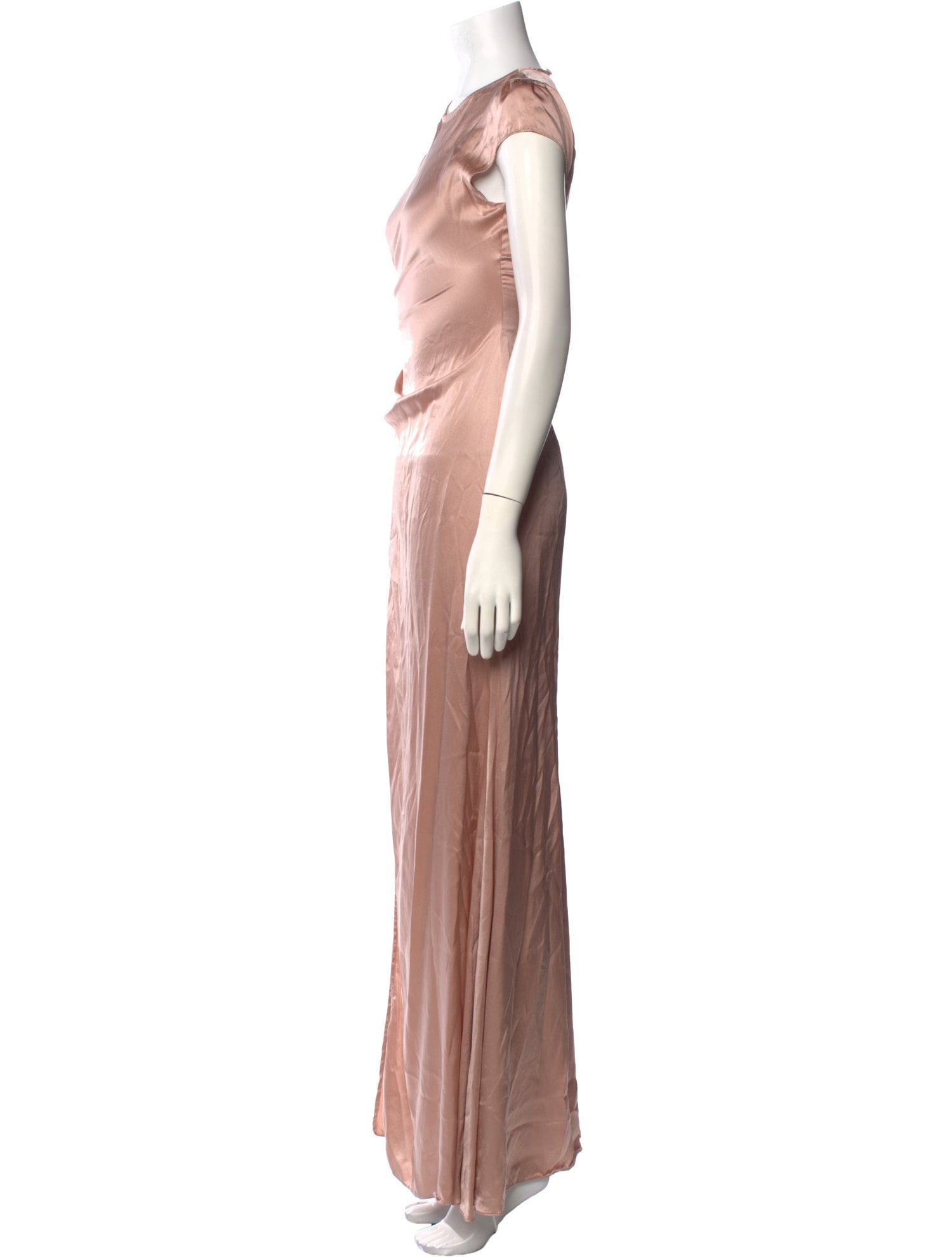 Reformation Silk Long Dress