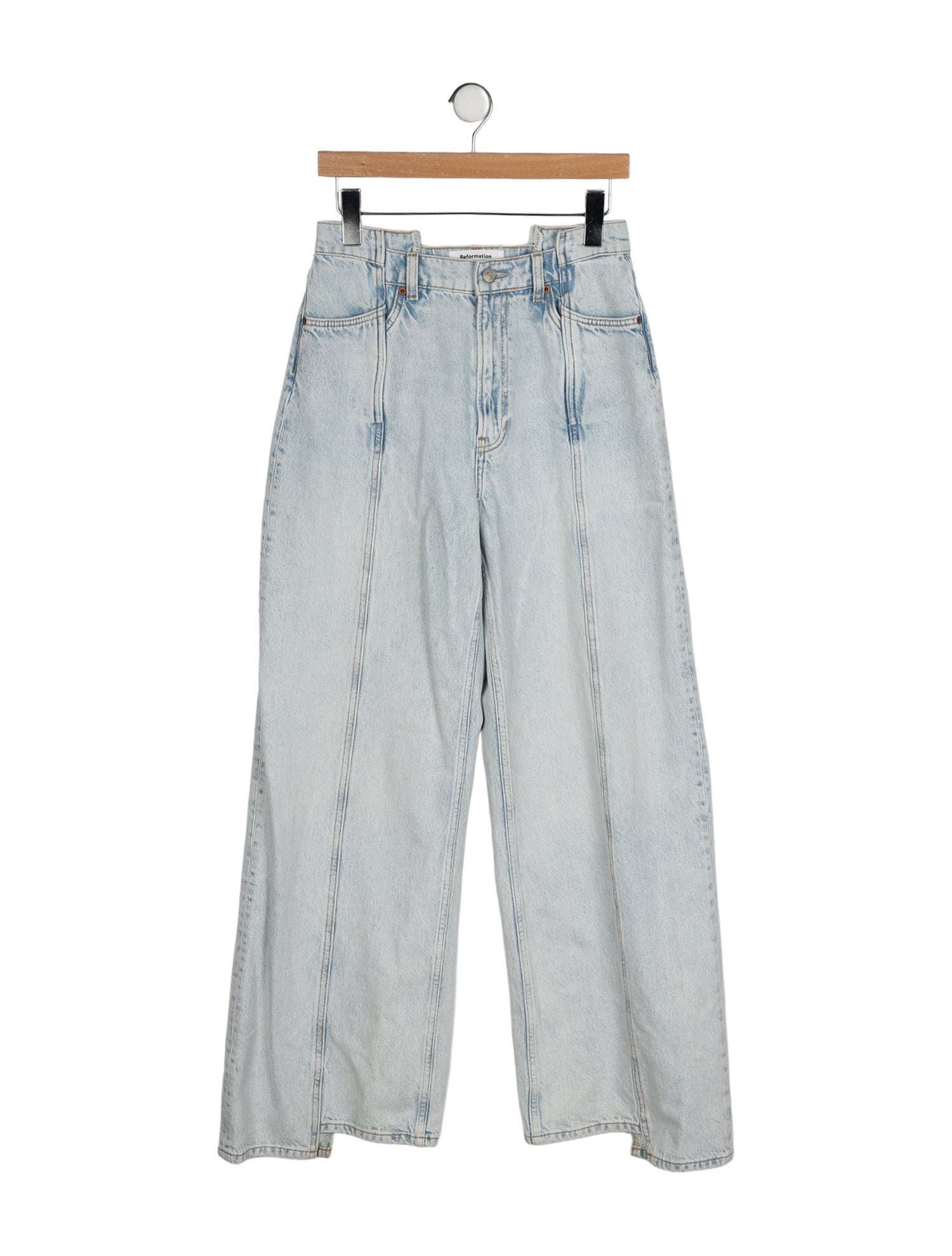 Reformation High-Rise Wide Leg Jeans