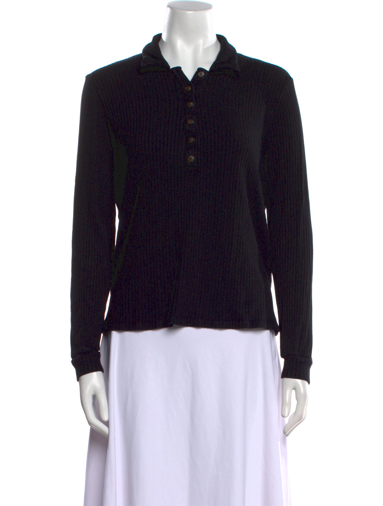 Reformation Long Sleeve Button-Up Top