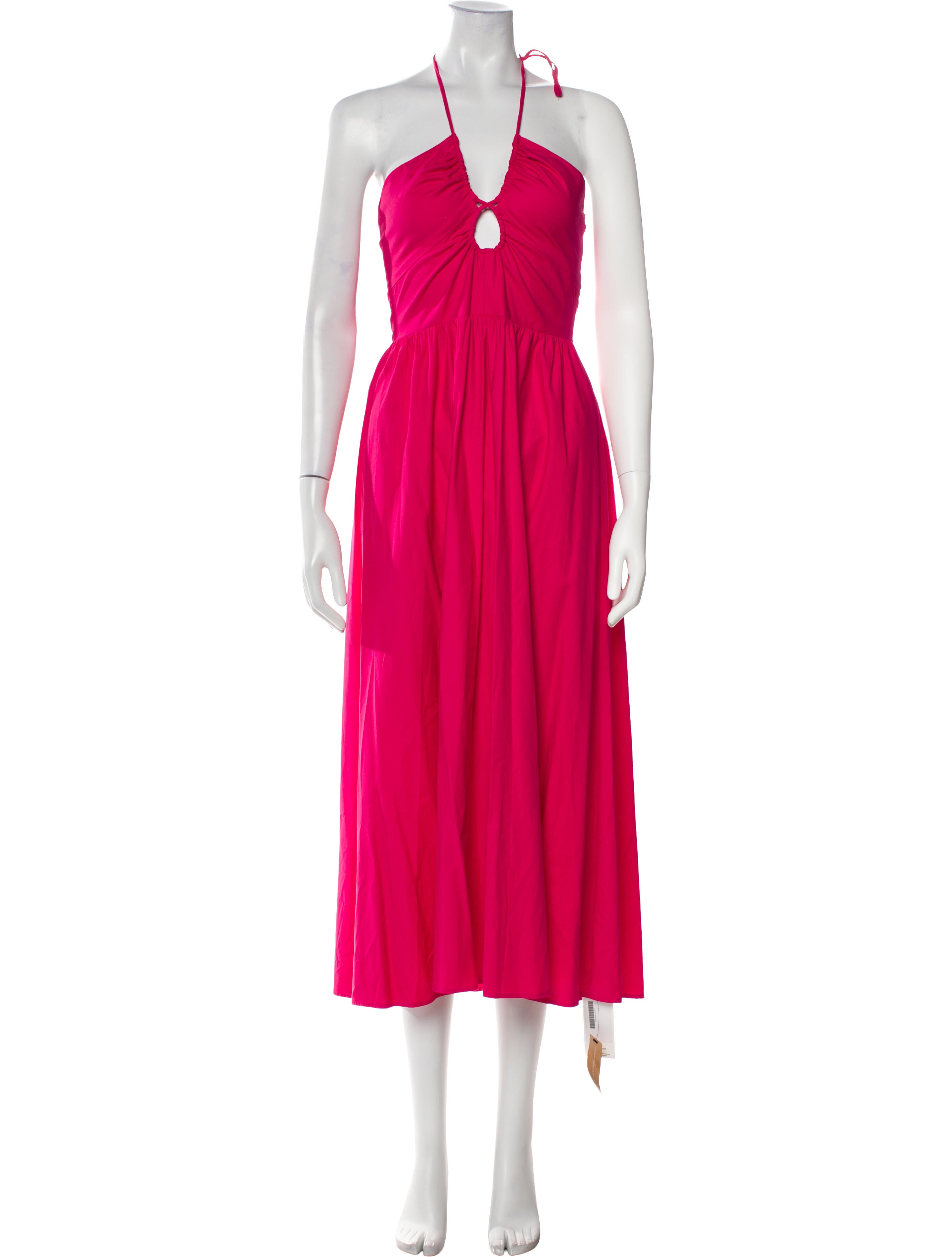 Reformation Halterneck Midi Length Dress w/ Tags