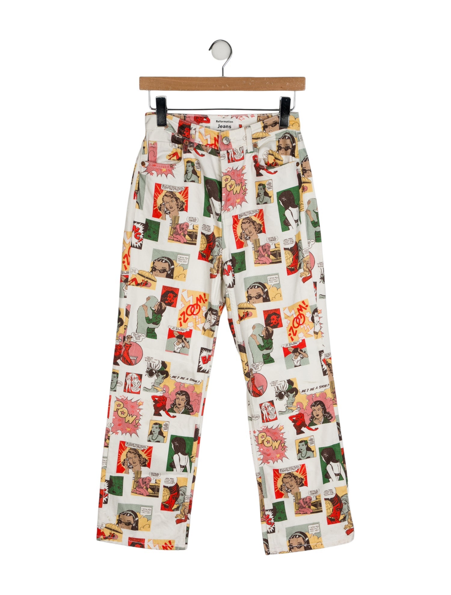 Reformation High-Rise Wide Leg Jeans