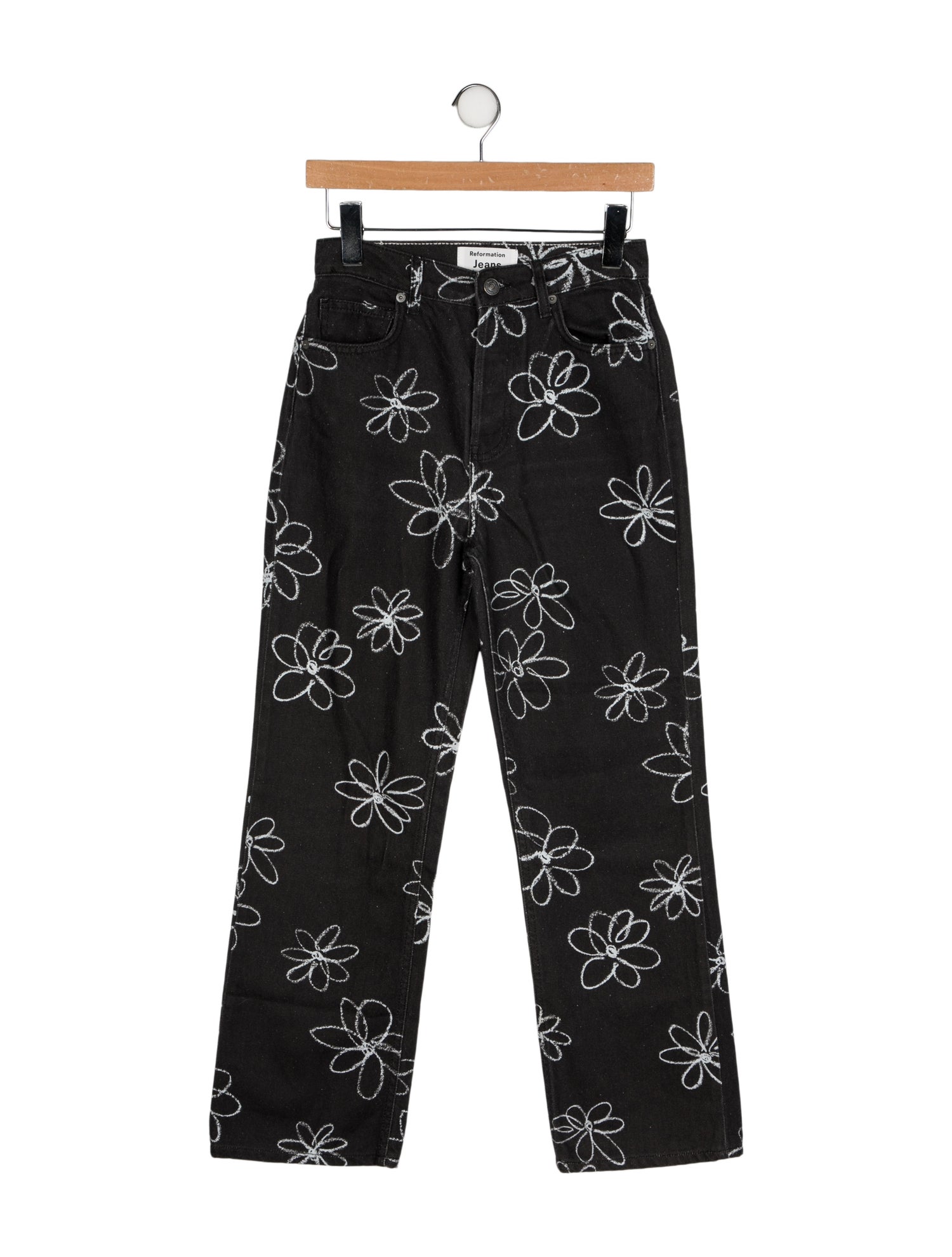 Reformation High-Rise Wide Leg Jeans