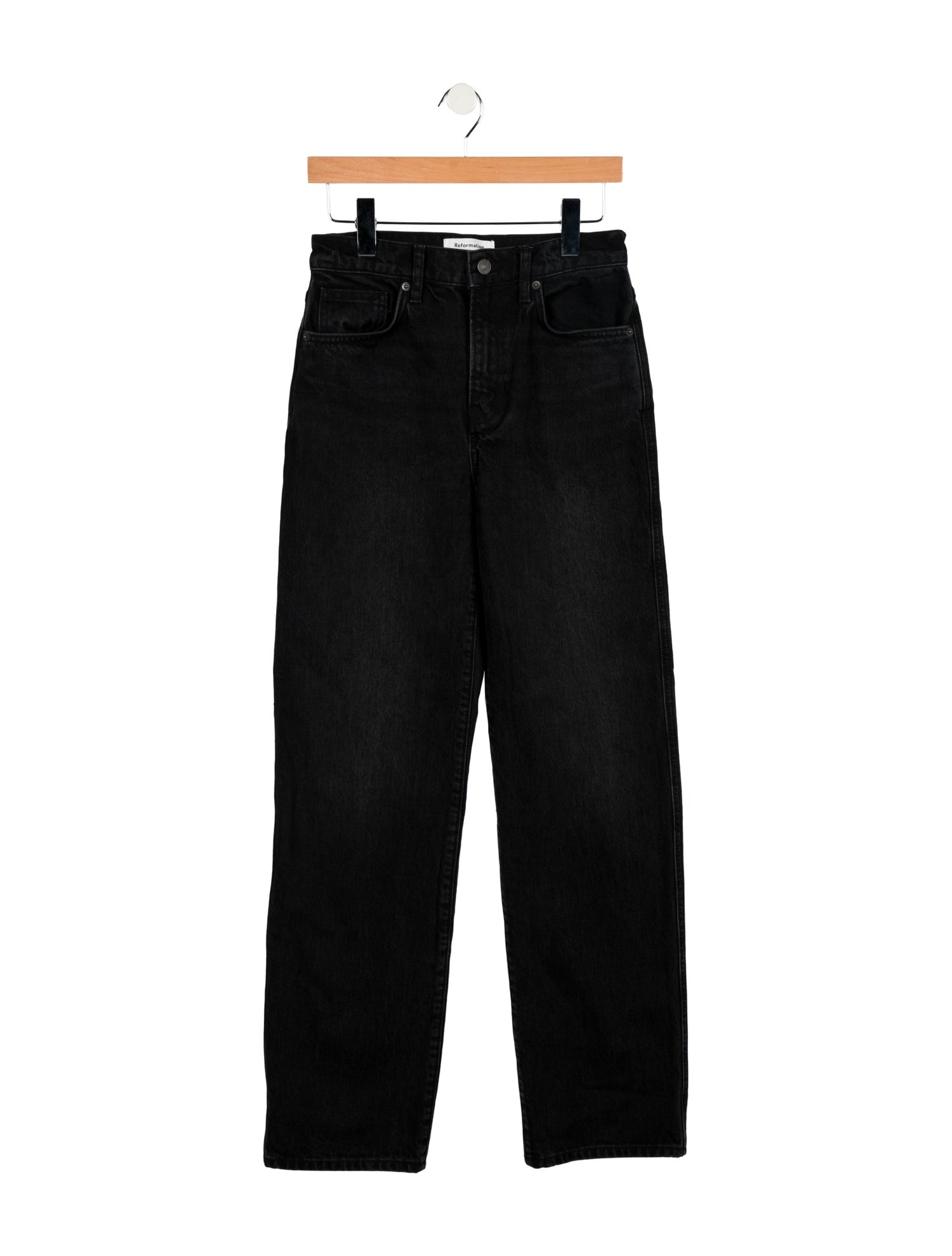 Reformation High-Rise Straight Leg Jeans
