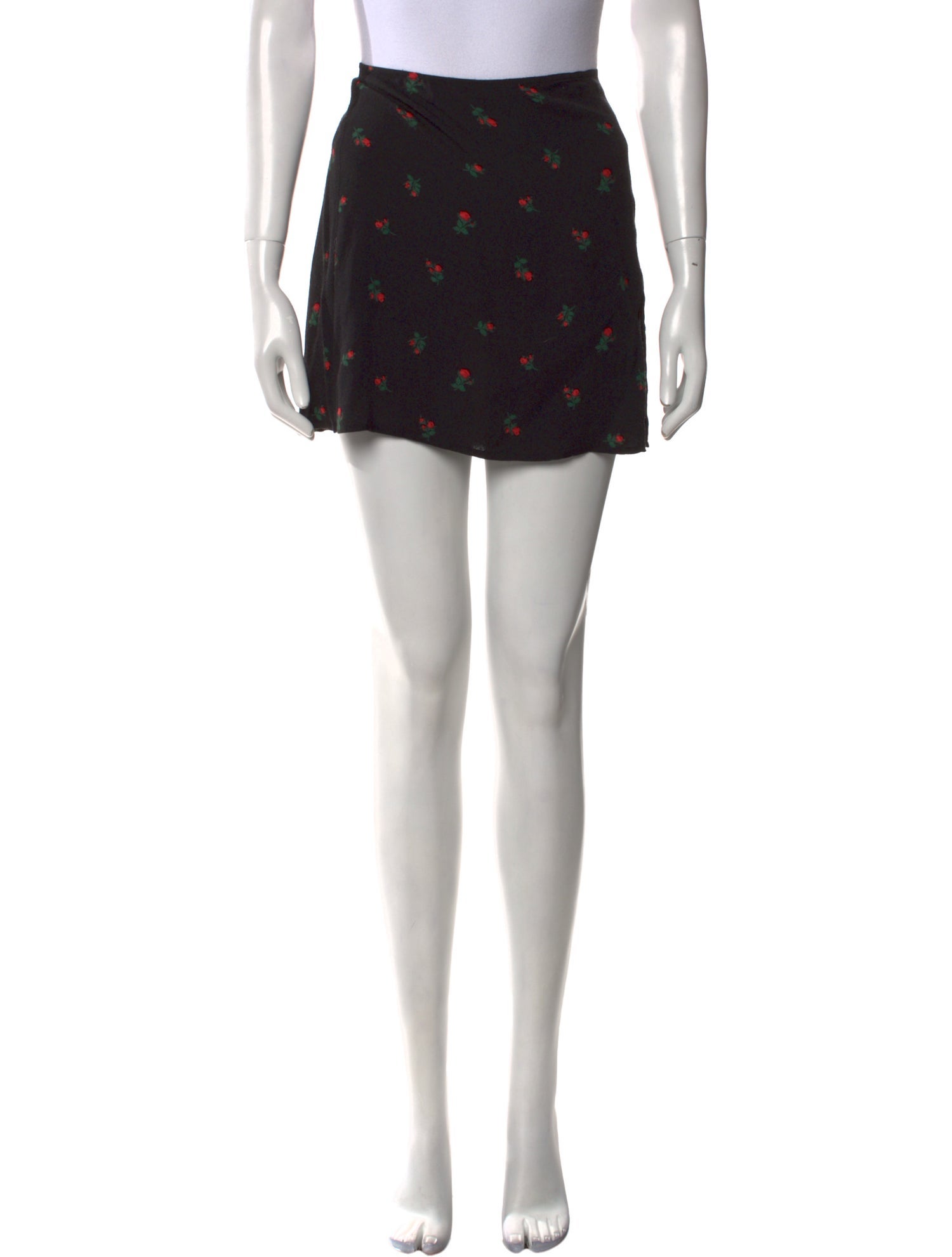 Reformation Printed Mini Skirt