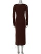 Reformation Cashmere Long Dress