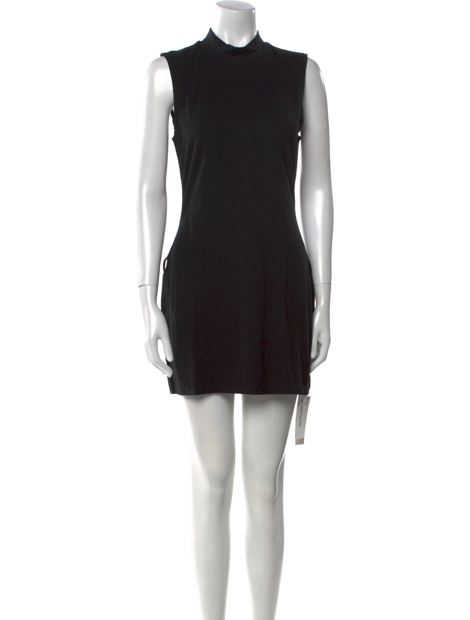 Reformation Mock Neck Mini Dress