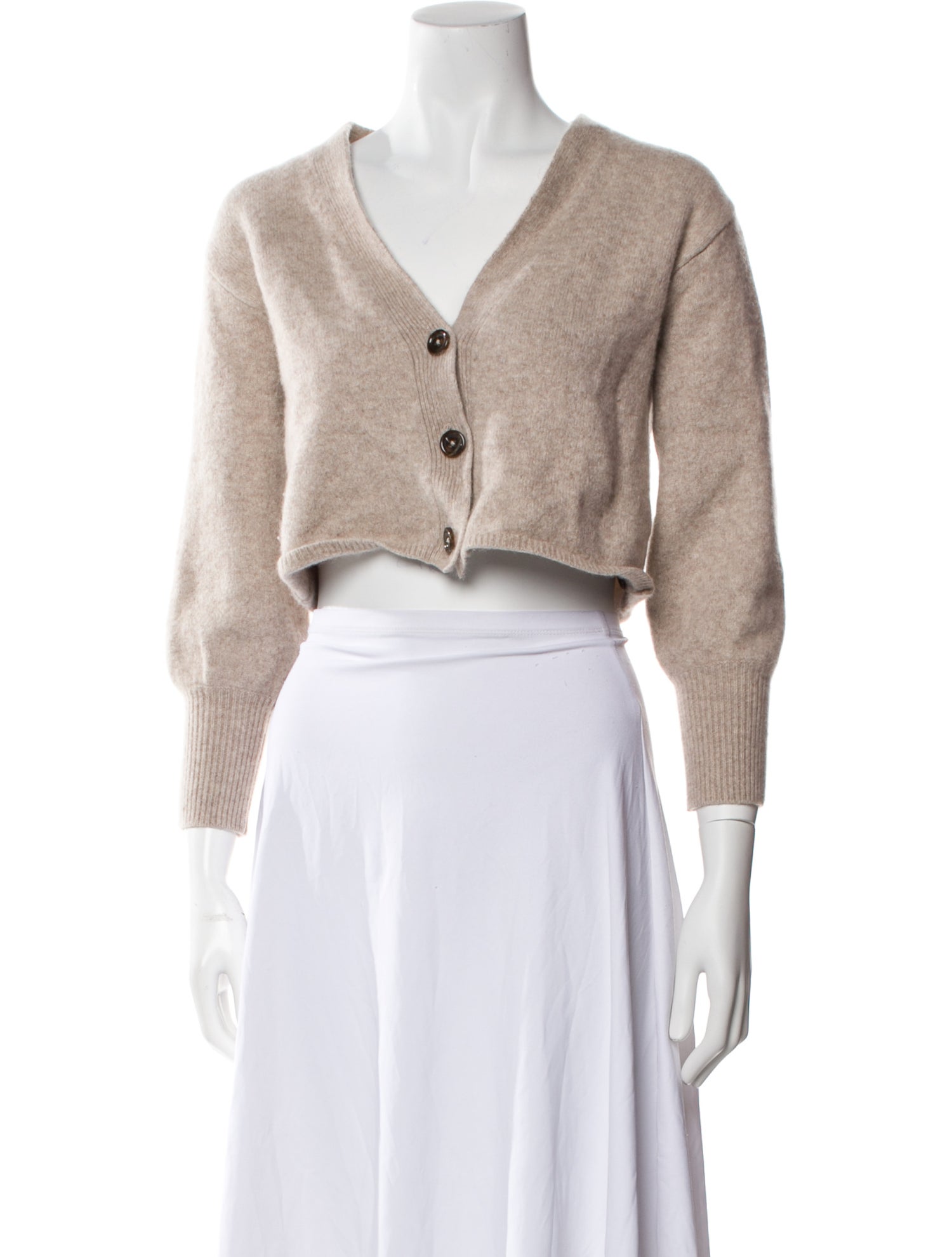 Reformation Cashmere V-Neck Sweater