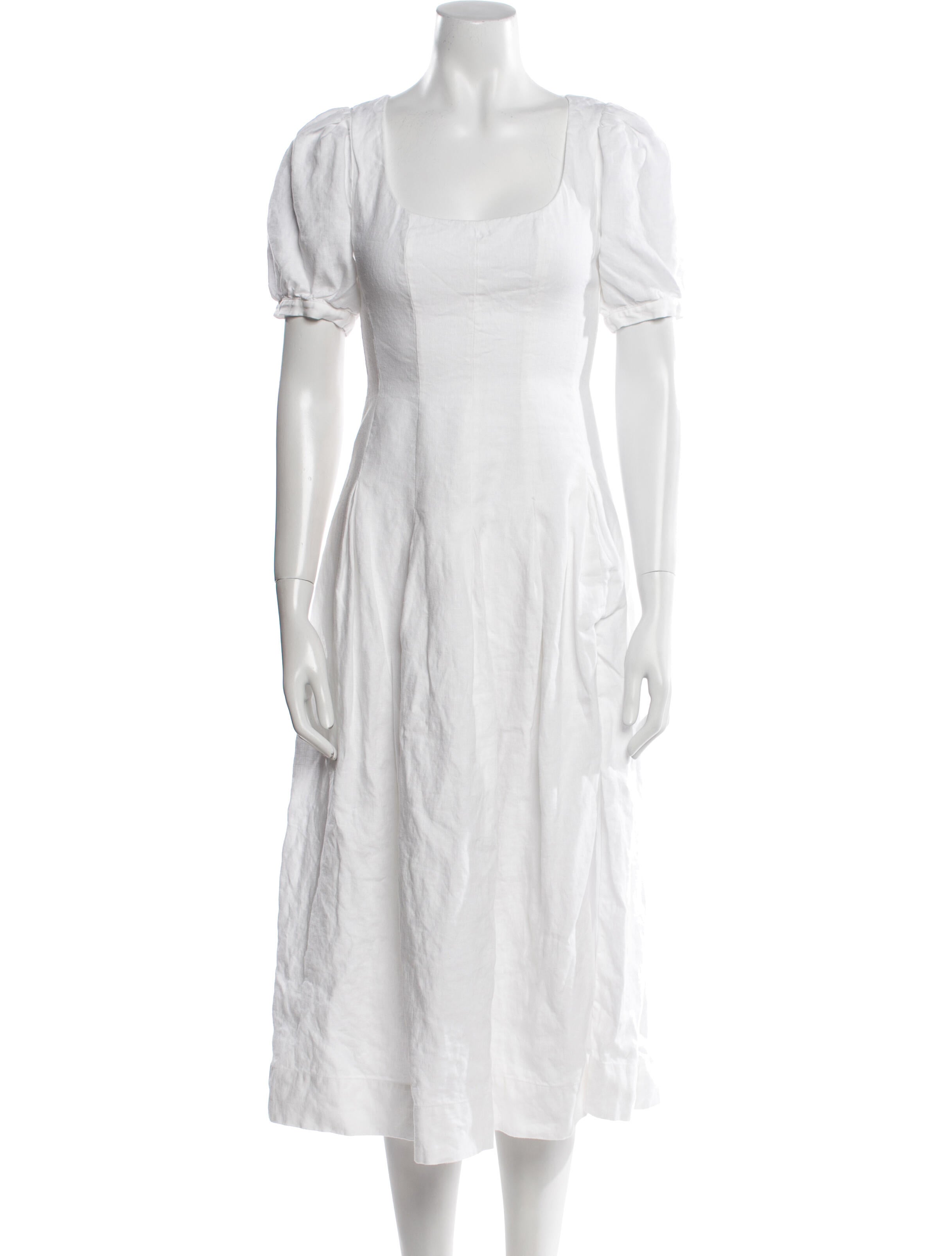 Reformation Linen Long Dress