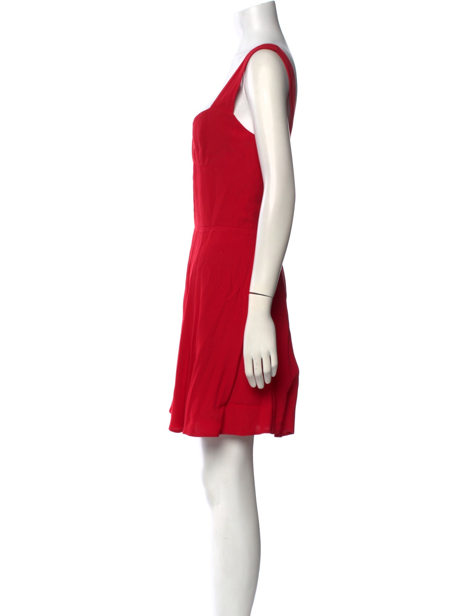 Reformation Square Neckline Mini Dress